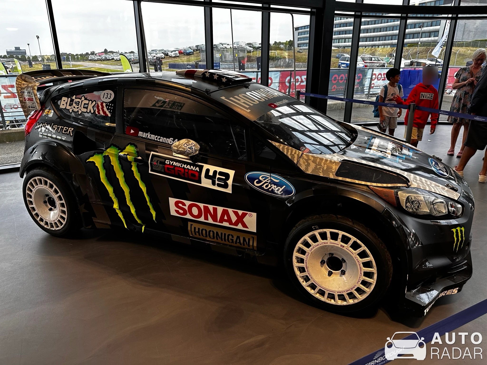 Ford Hoonigan Fiesta ST RX43 spotted in Little Baddow