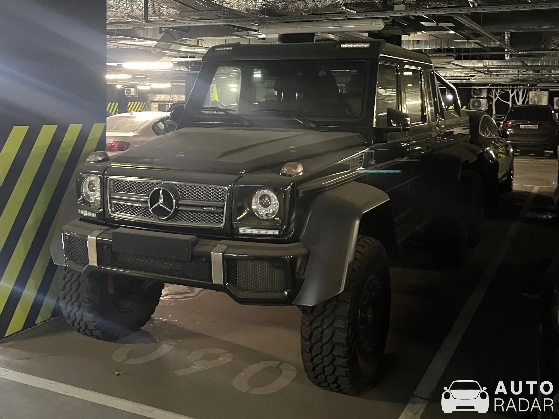Mercedes-Benz G 63 AMG 6x6 spotted in Moscow, Russia