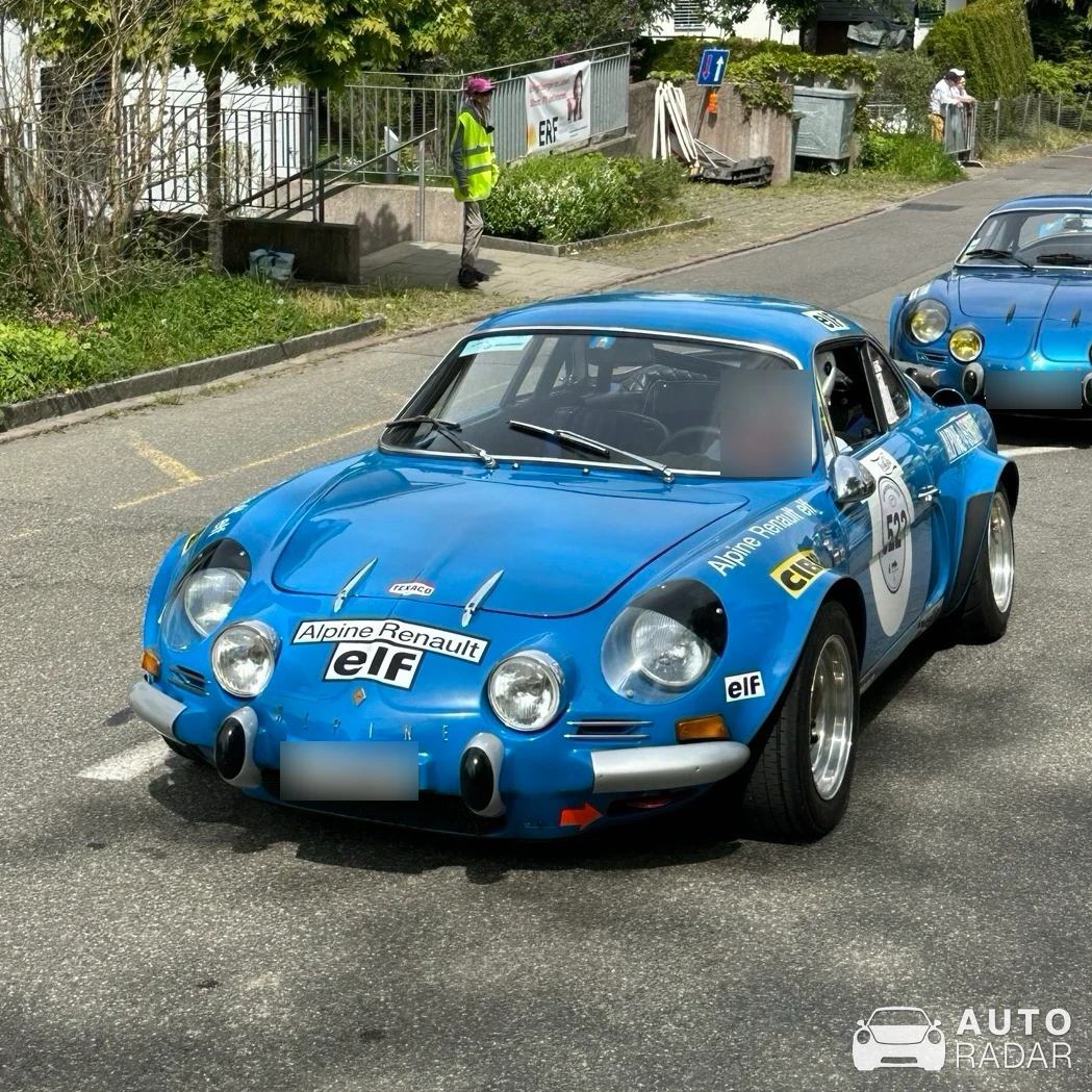 Alpine A110 1300 spotted in Rudolfstetten-Friedlisberg