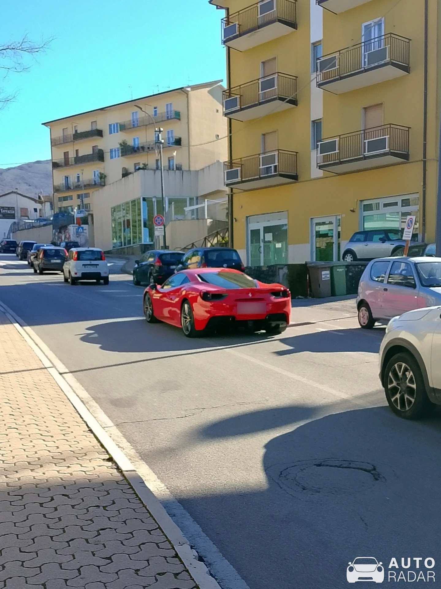 Ferrari 488 GTB spotted in Pignola