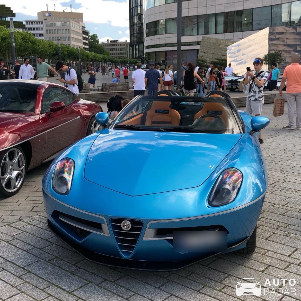 Alfa Romeo Disco Volante Spyder spotted in Düsseldorf