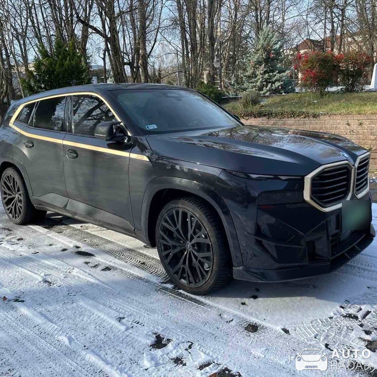 BMW XM G09 Renegade Design spotted in Balatonföldvár