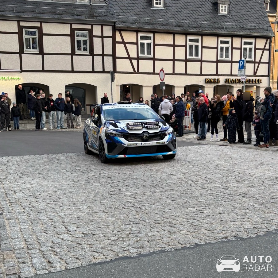 Renault Clio Rally3 spotted in Stollberg/Erzgebirge
