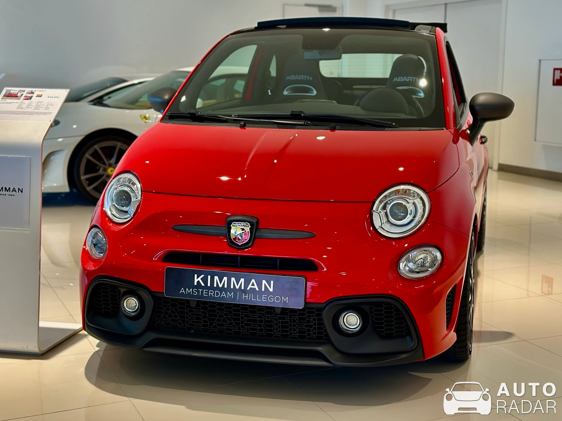 Abarth 595 Competizione 70th Anniversary Edition spotted in Amsterdam