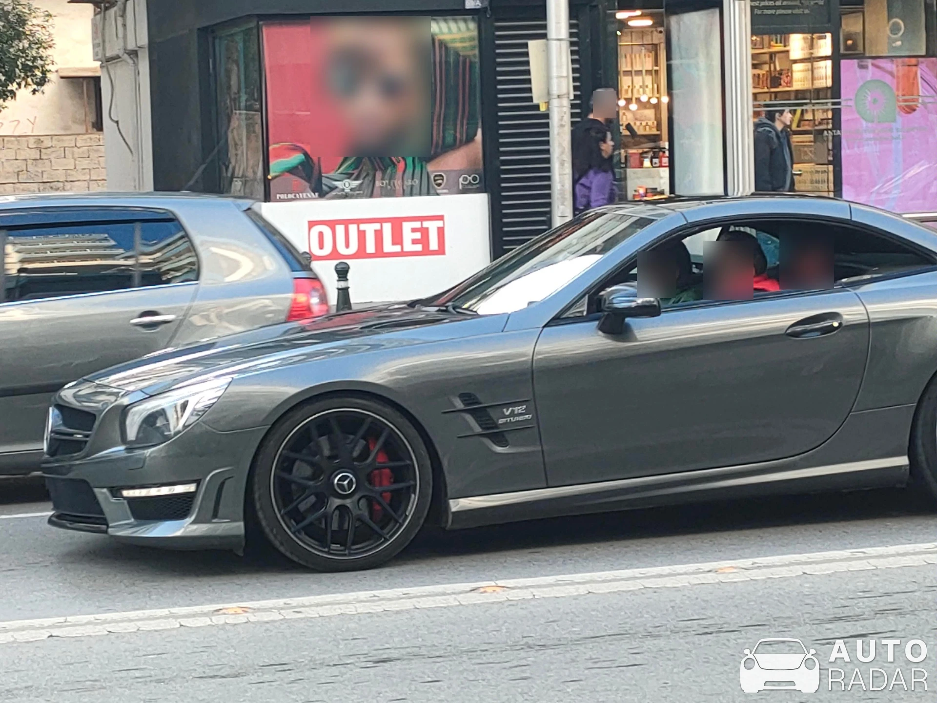 Mercedes-Benz SL 65 AMG R231 spotted