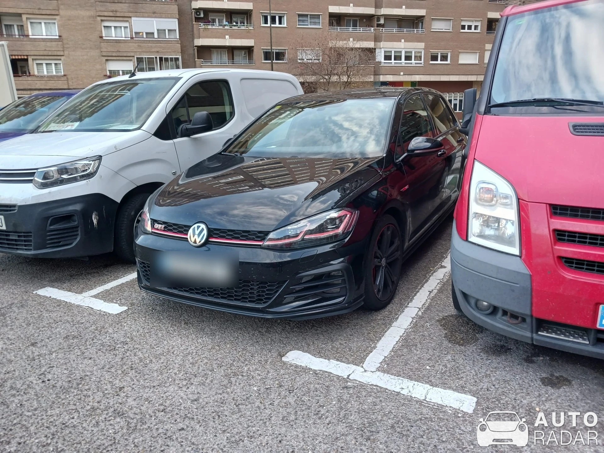 Volkswagen Golf GTI spotted in Zaragoza, Spain