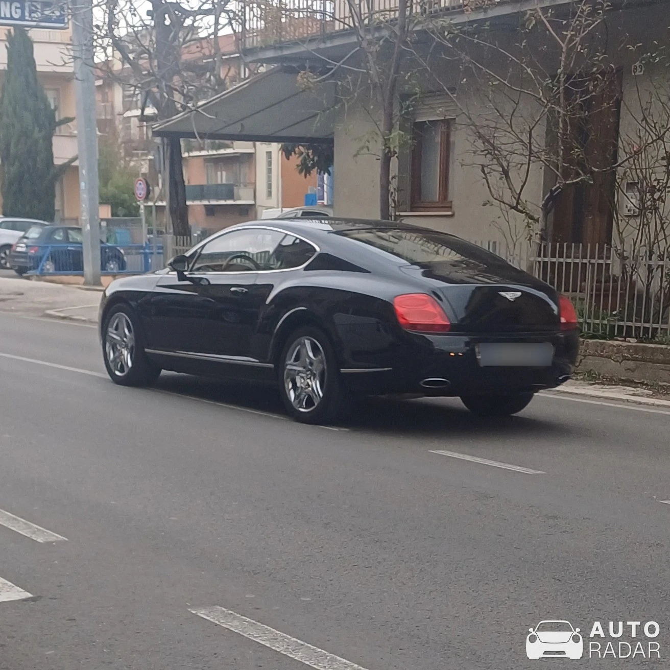 Bentley Continental GT spotted in Cattolica, Italy