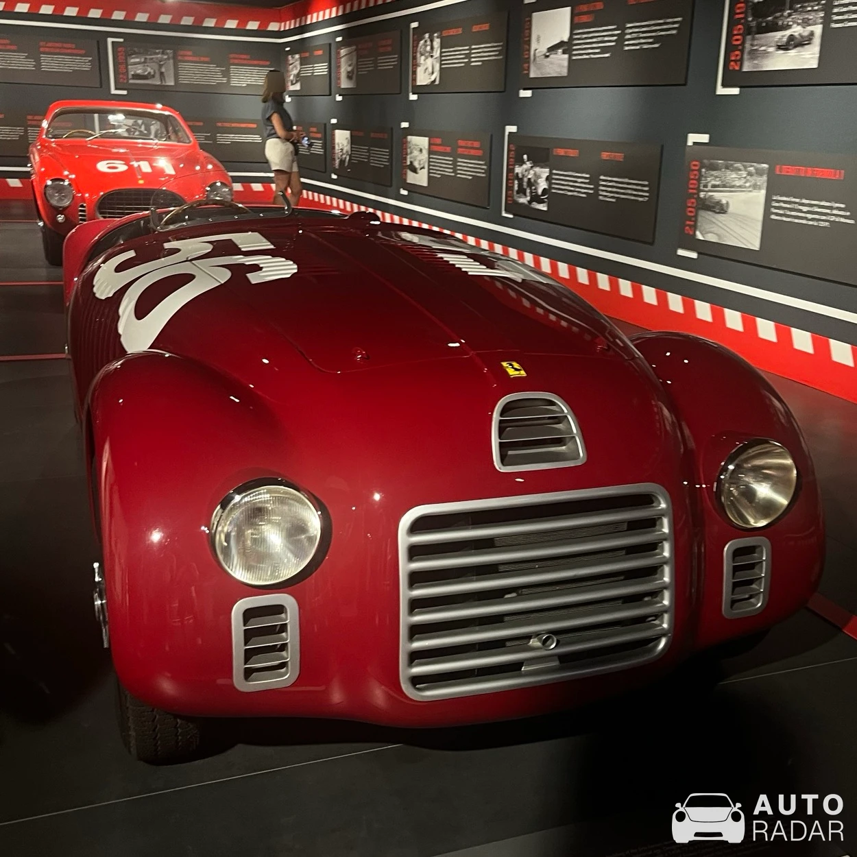 Ferrari 225 spotted in Maranello
