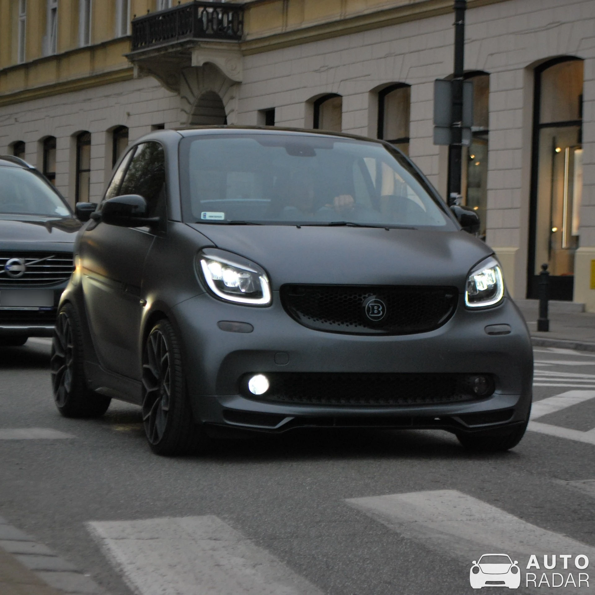 Smart Fortwo Brabus spotted in Warszawa, Poland