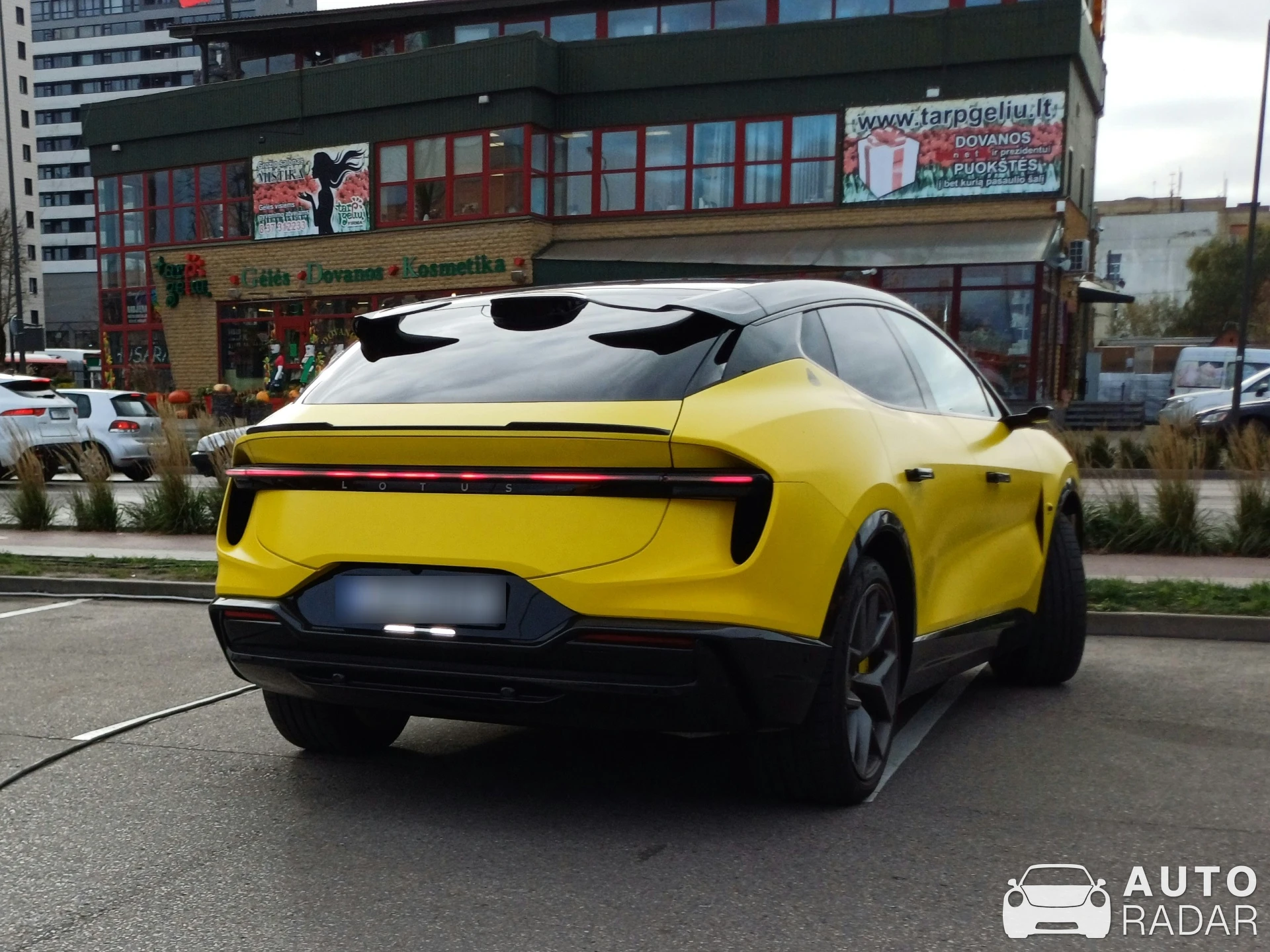 Lotus Eletre spotted in Kaunas, Lithuania