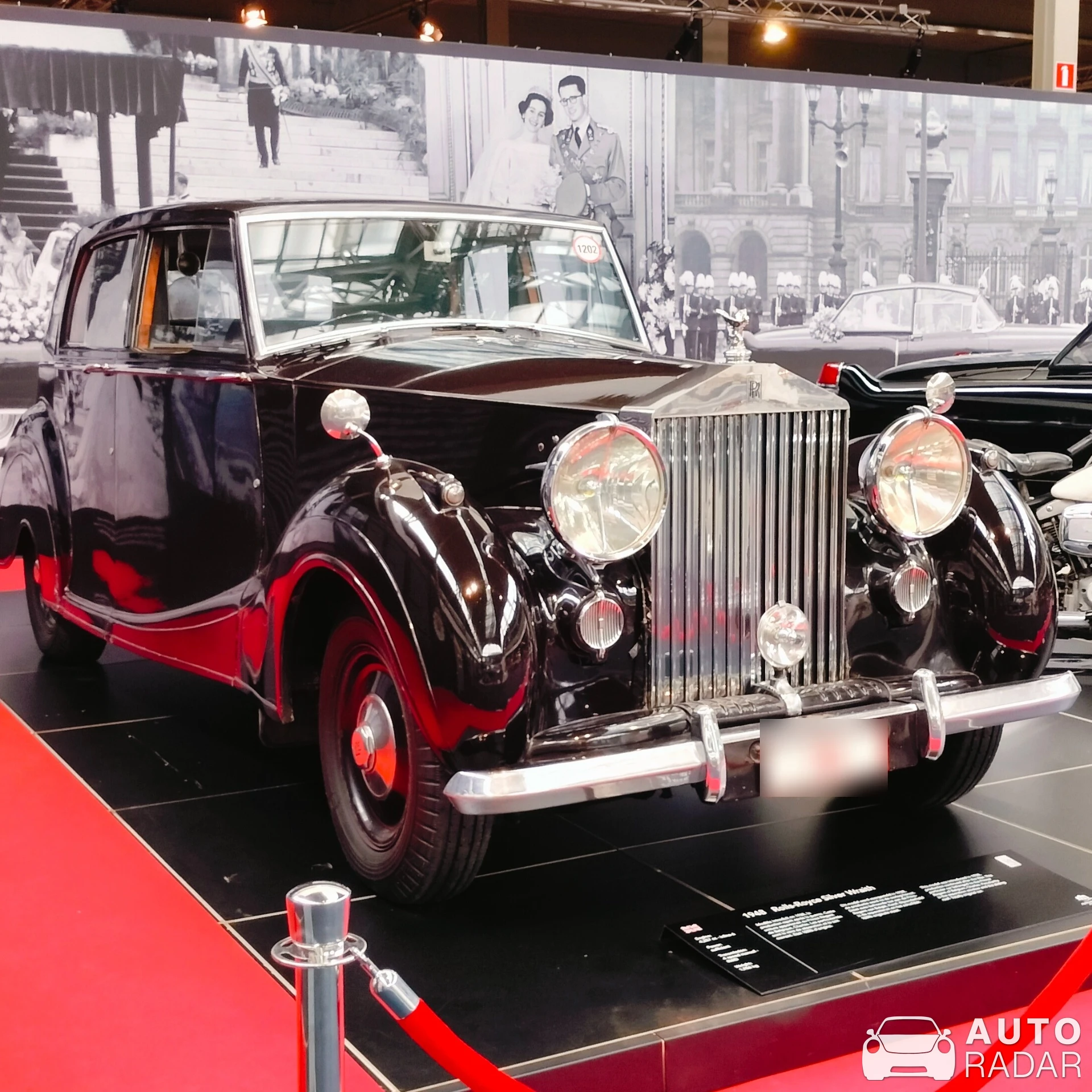 Rolls-Royce Silver Wraith spotted in Brussels