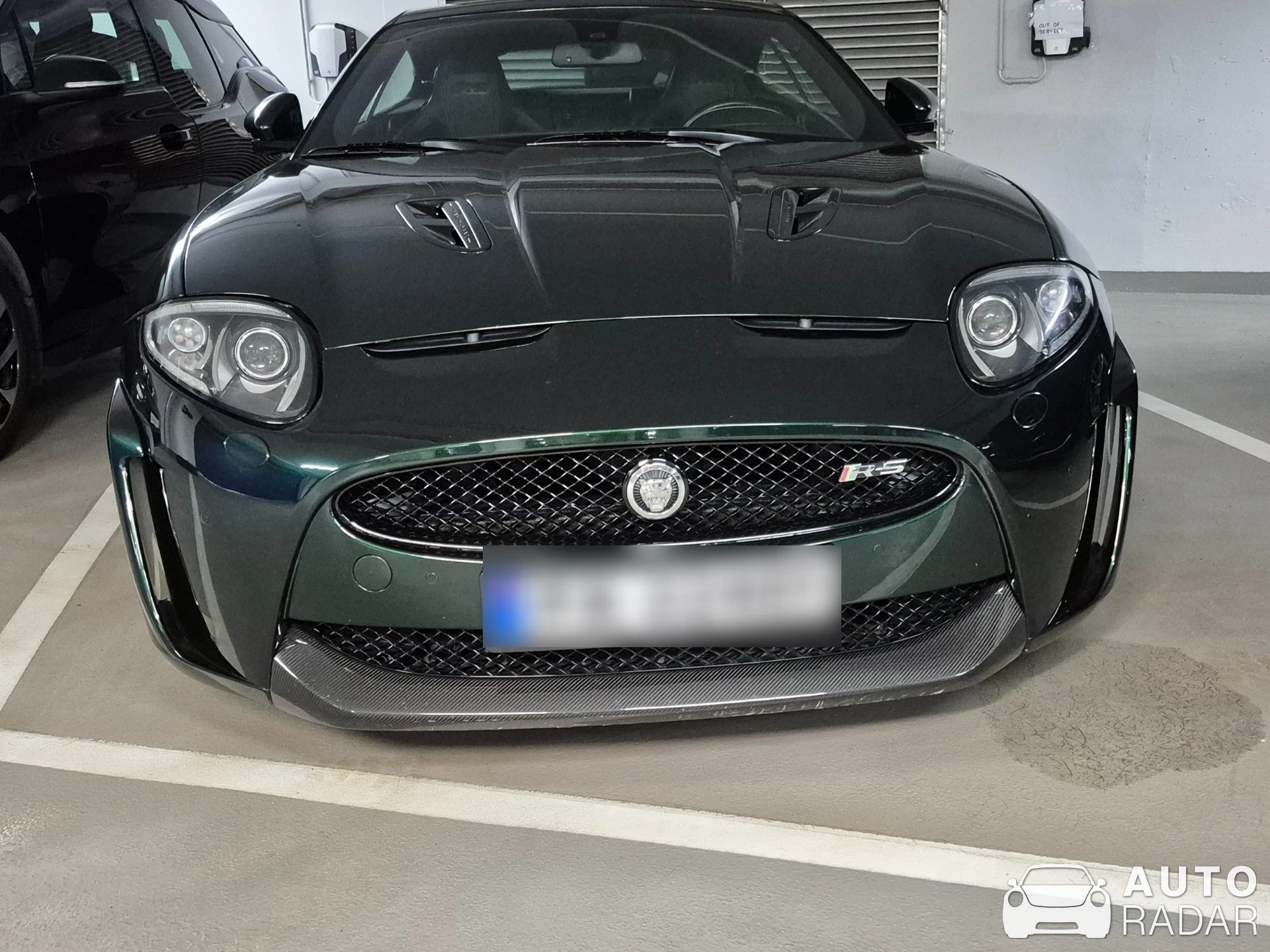 Jaguar XKR-S spotted in Oslo