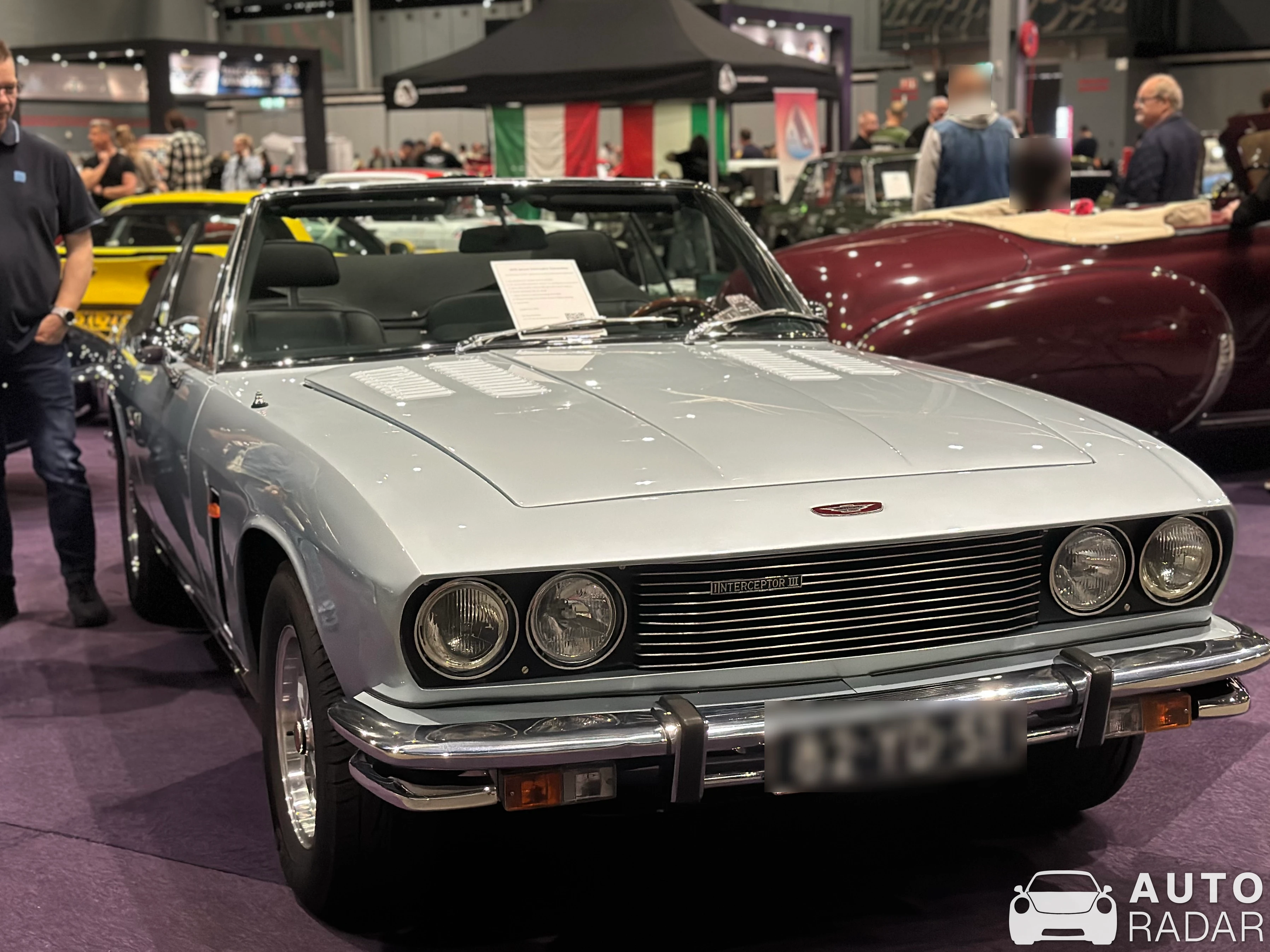 Jensen Interceptor Convertible spotted in Utrecht