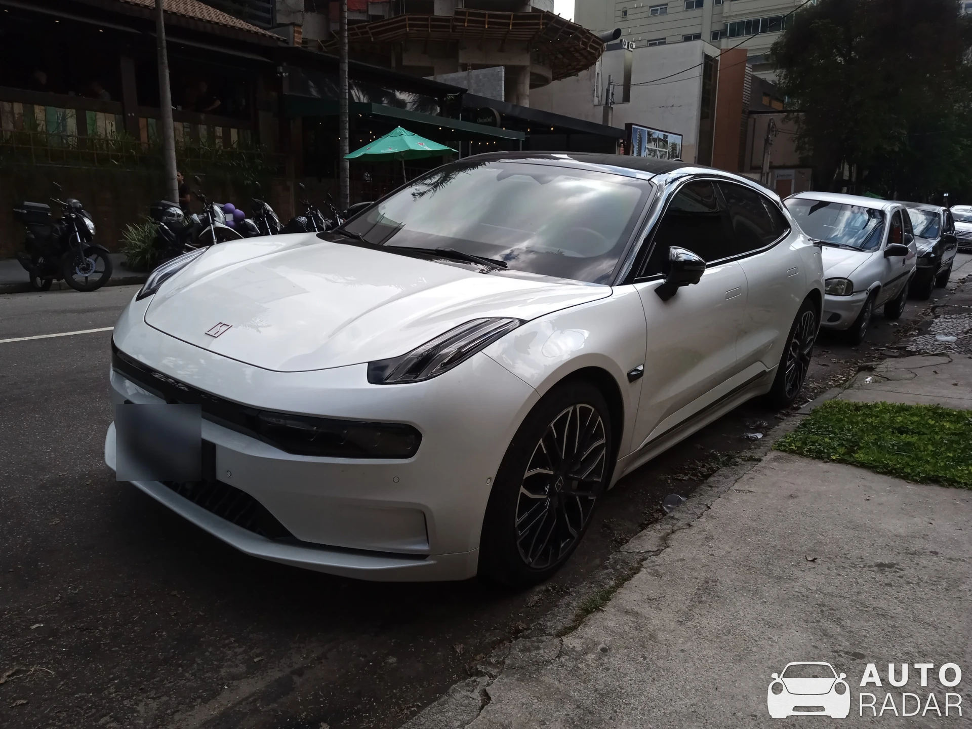 Zeekr 001 spotted