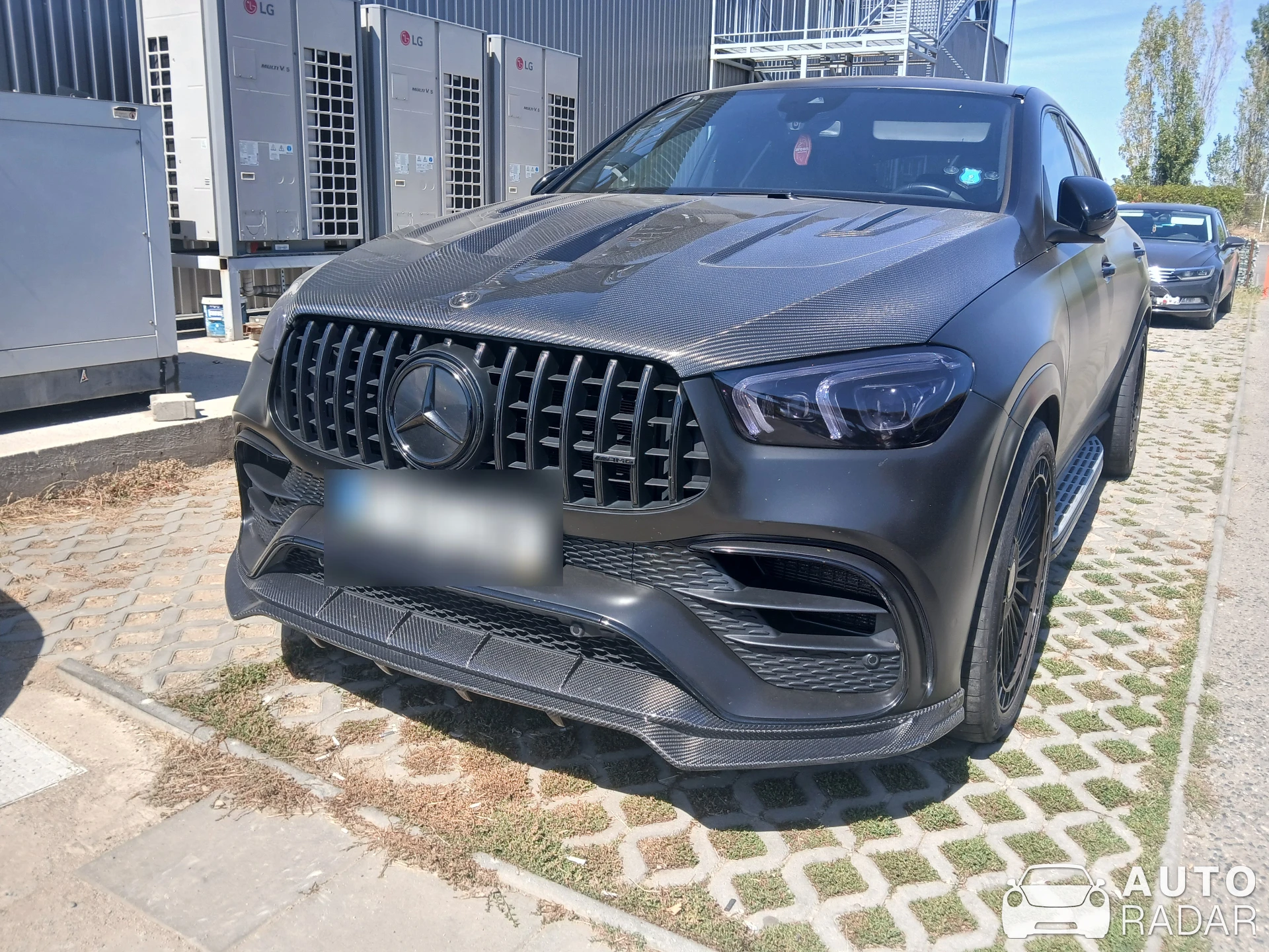 Mercedes-AMG GLE 63 S Coupé C167 Larte Design spotted in Bucharest, Romania