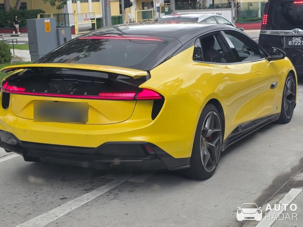 Lotus Emeya spotted in Singapore, Singapore