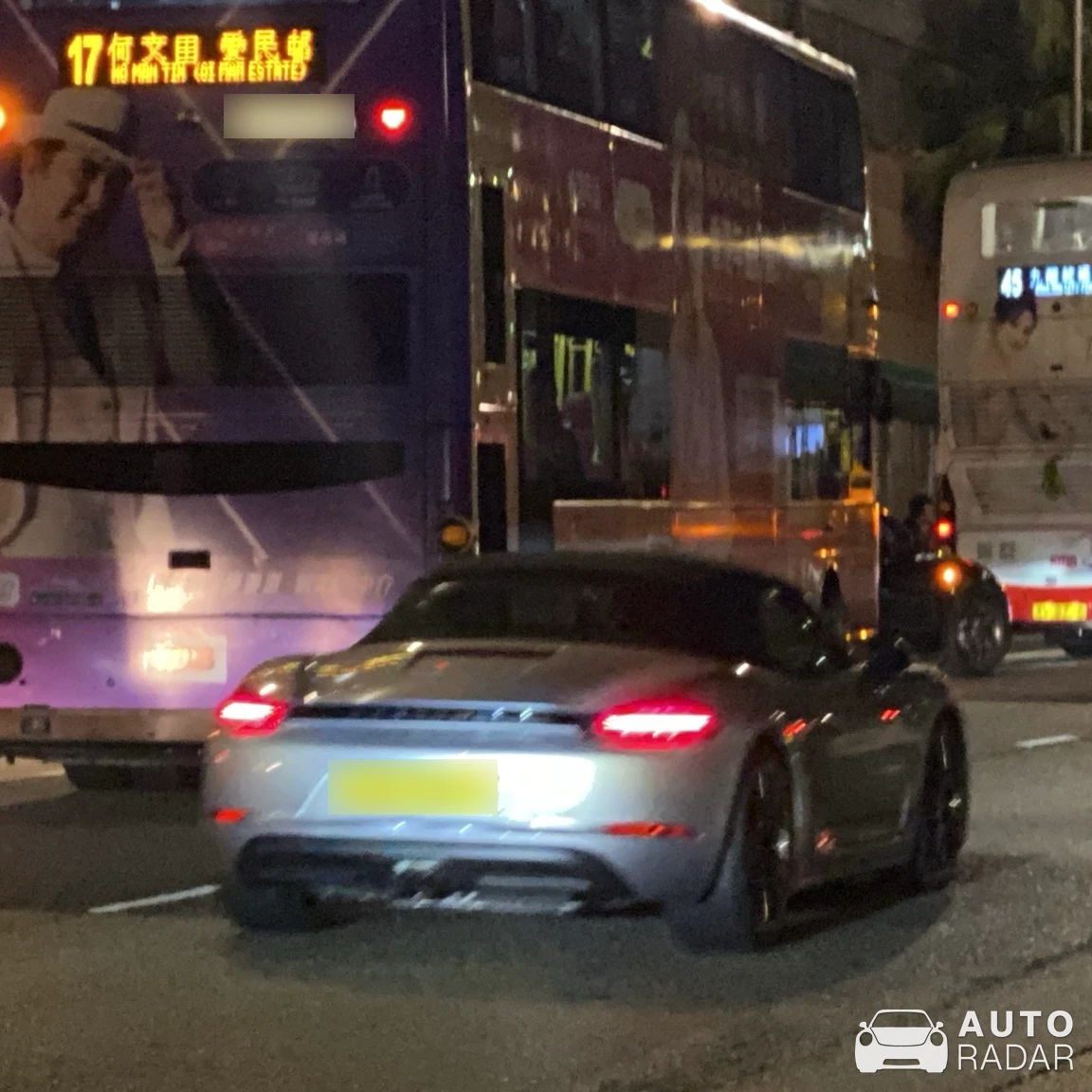 Porsche 718 Boxster spotted in Kowloon, Hong Kong