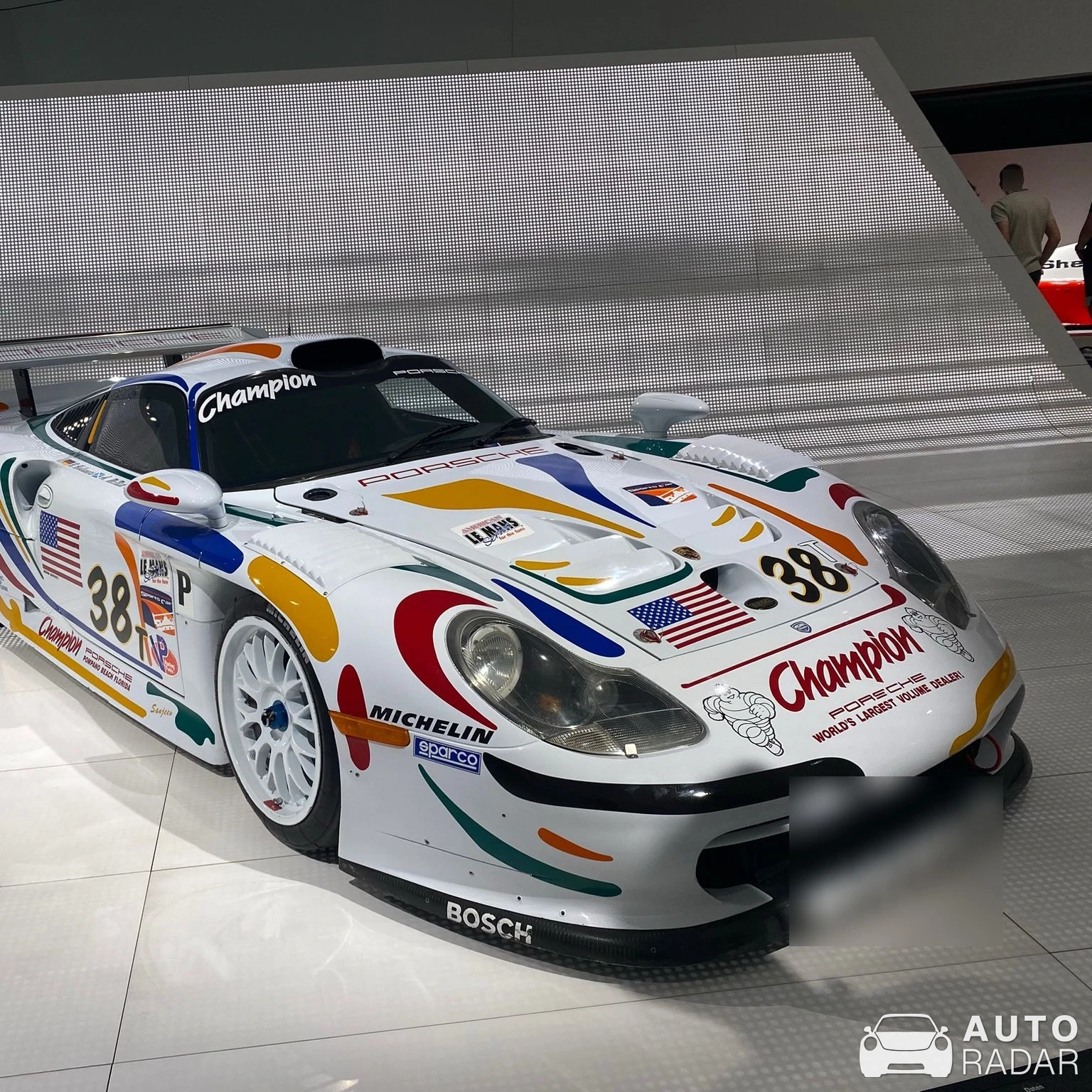 Porsche 996 GT1 Evolution spotted in Stuttgart