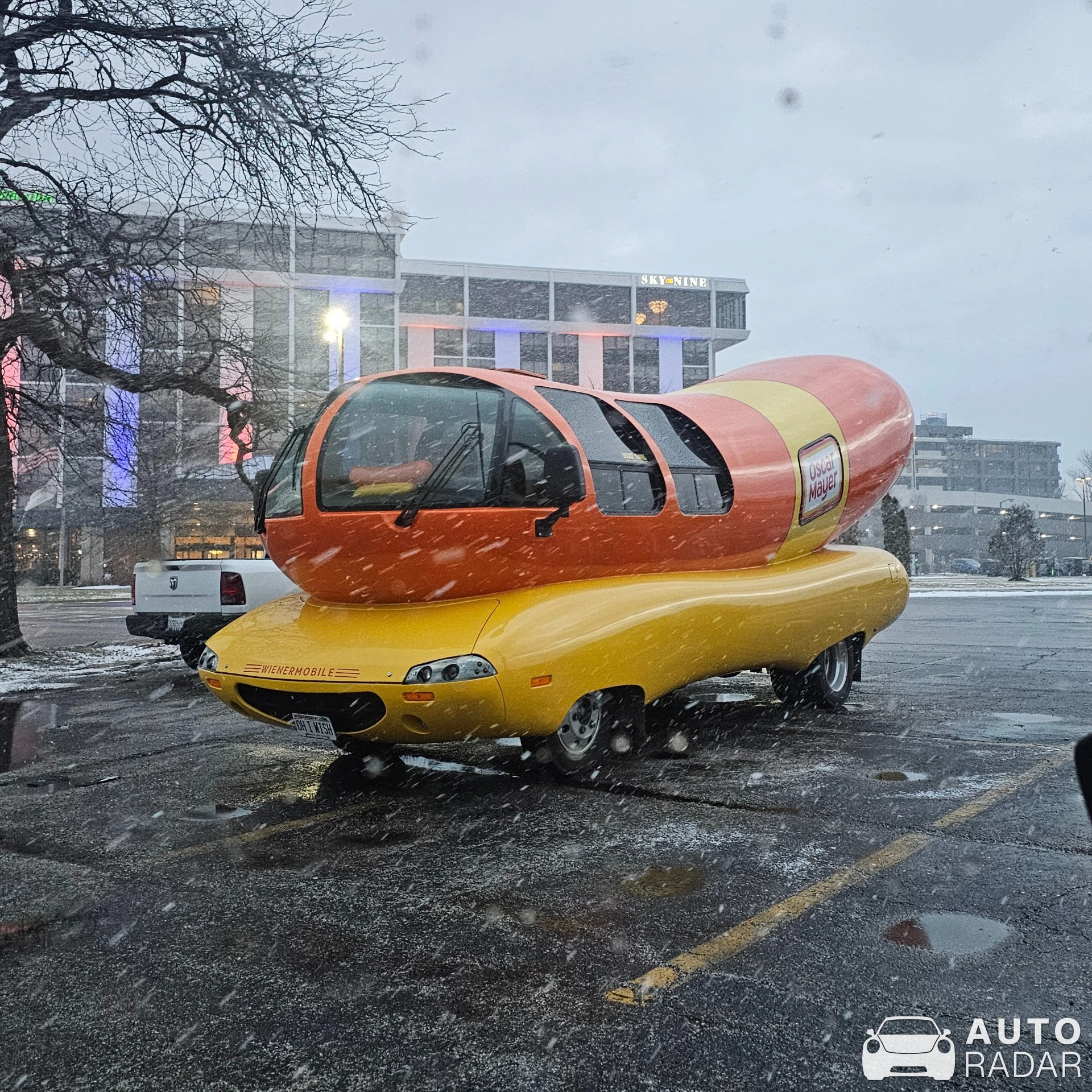 Oscar Mayer Wienermobile spotted in Rosemont