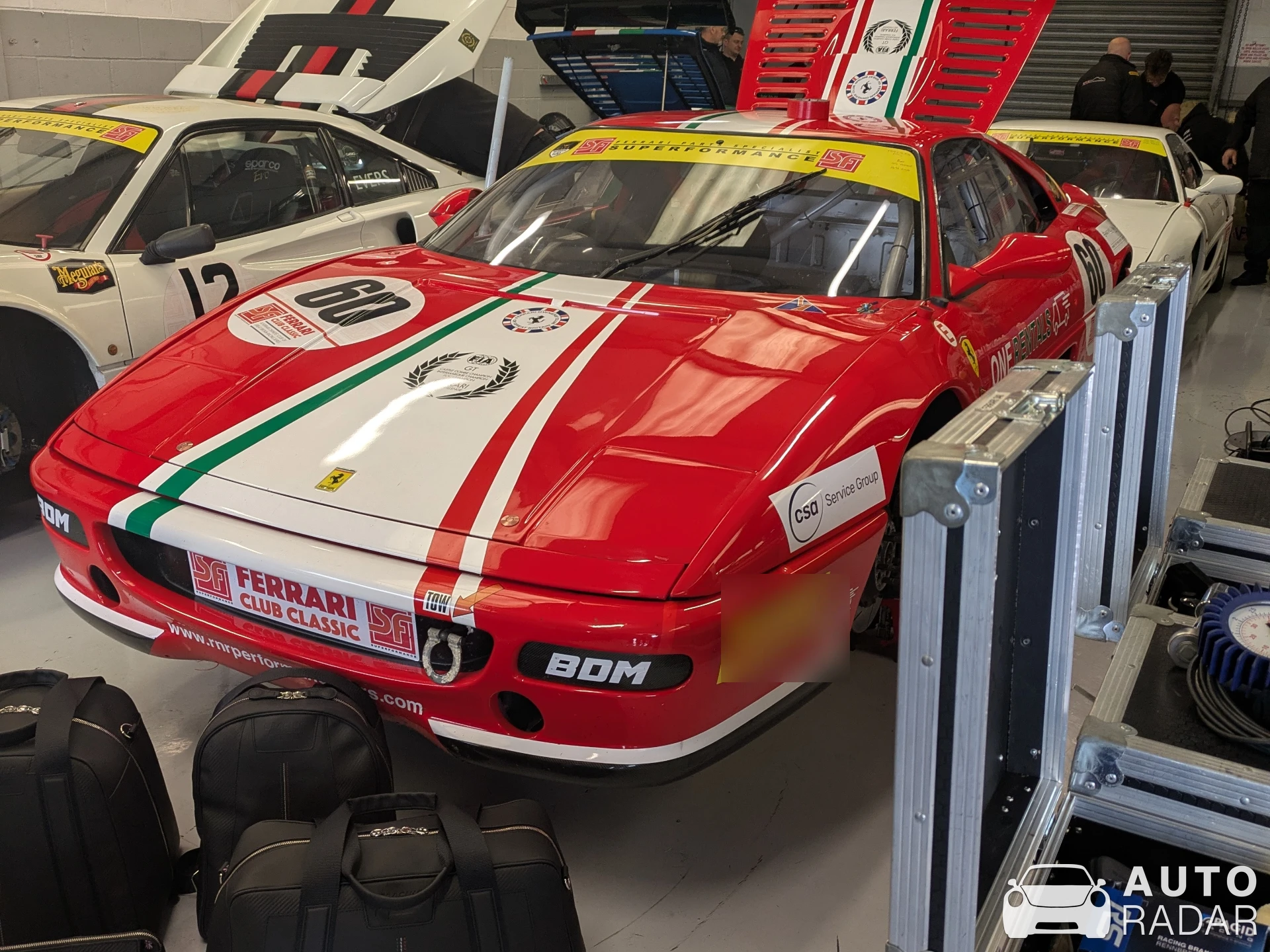 Ferrari 348 Challenge spotted in Ipswich