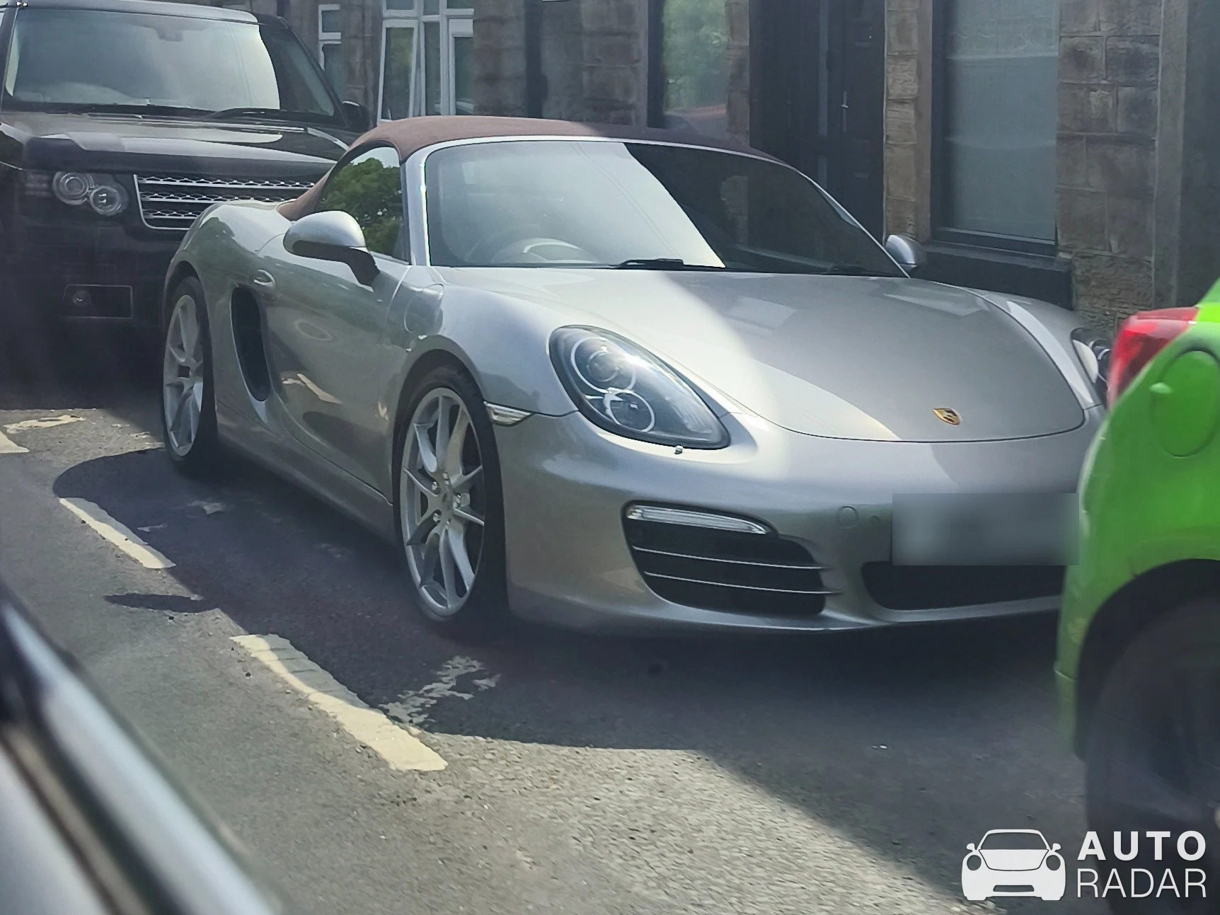 Porsche 981 Boxster spotted in Blackburn