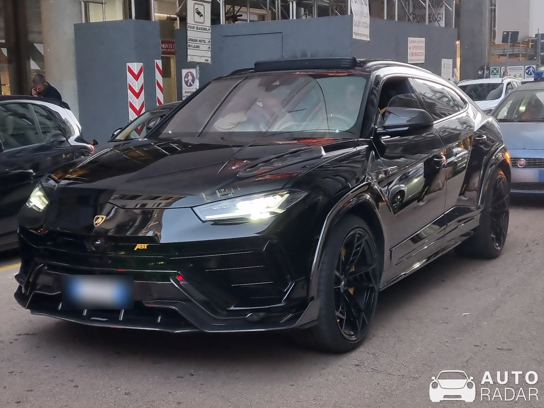 Lamborghini ABT Urus Scatenato spotted in Milano, Italia