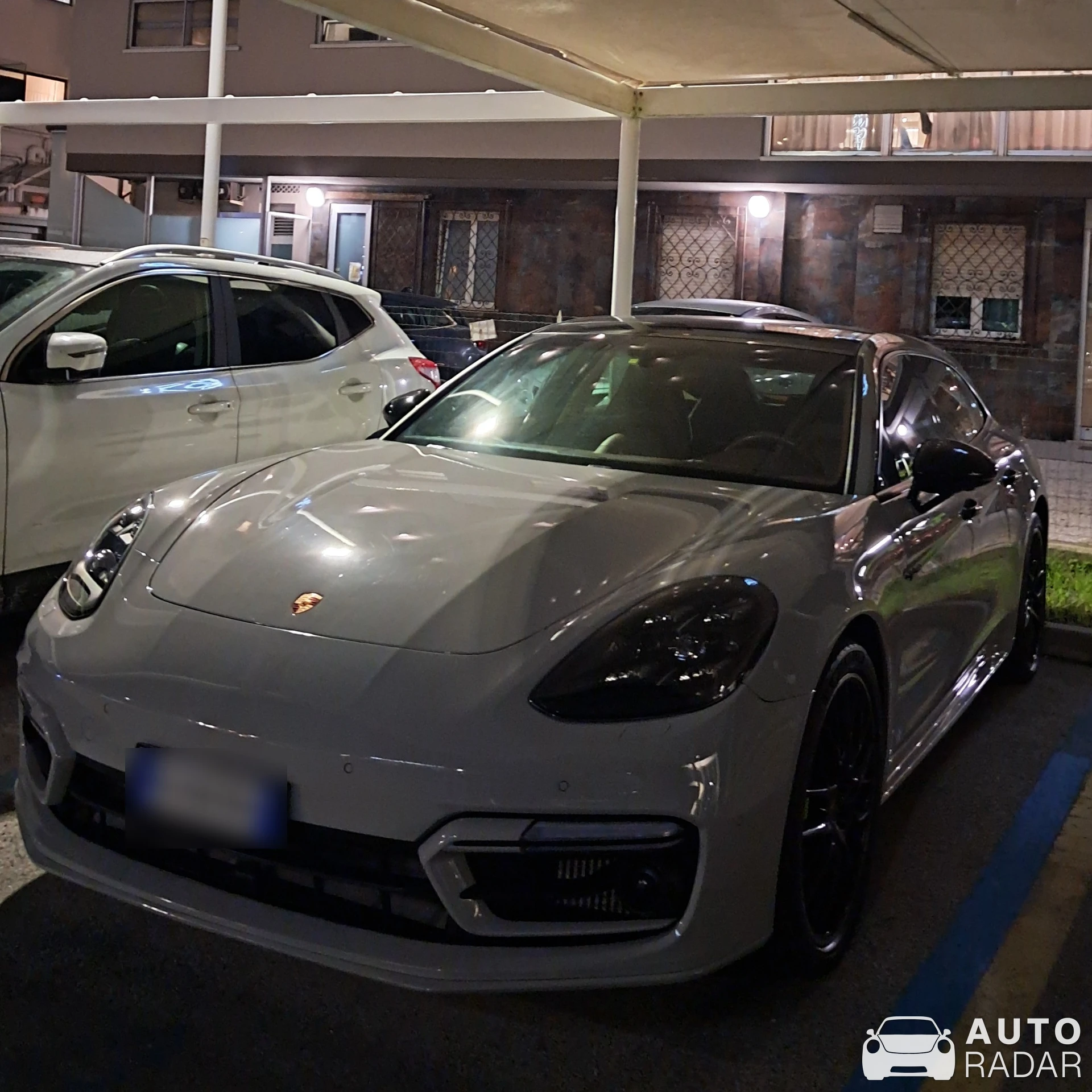 Porsche Cayenne Turbo spotted in Riccione, Italy