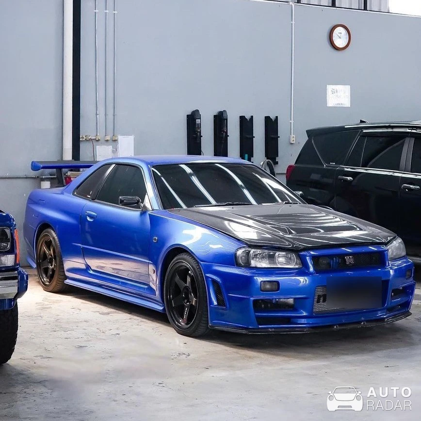 Nissan Skyline R34 GT-R spotted in Kota Yogyakarta, Indonesia