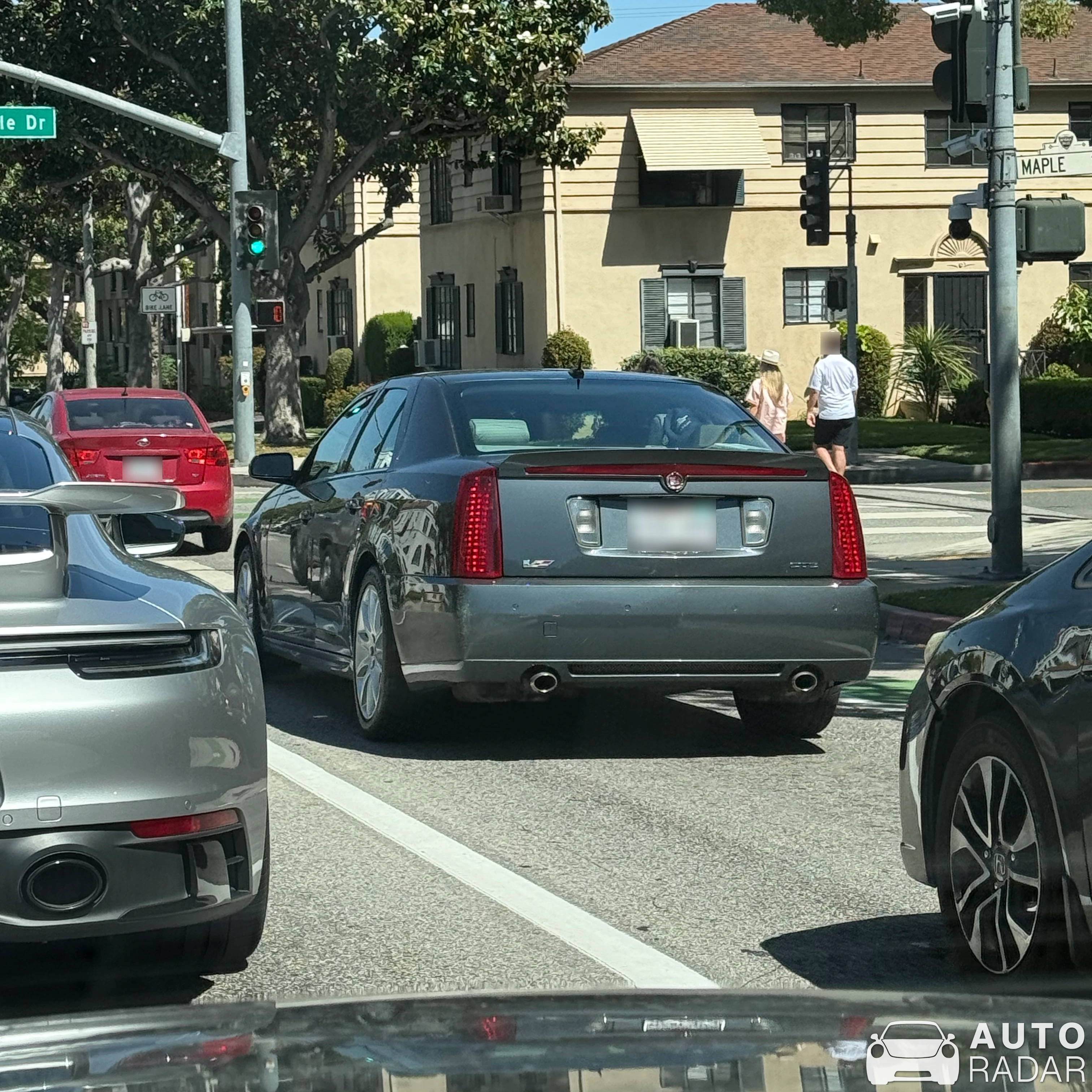 Cadillac STS spotted in Beverly Hills