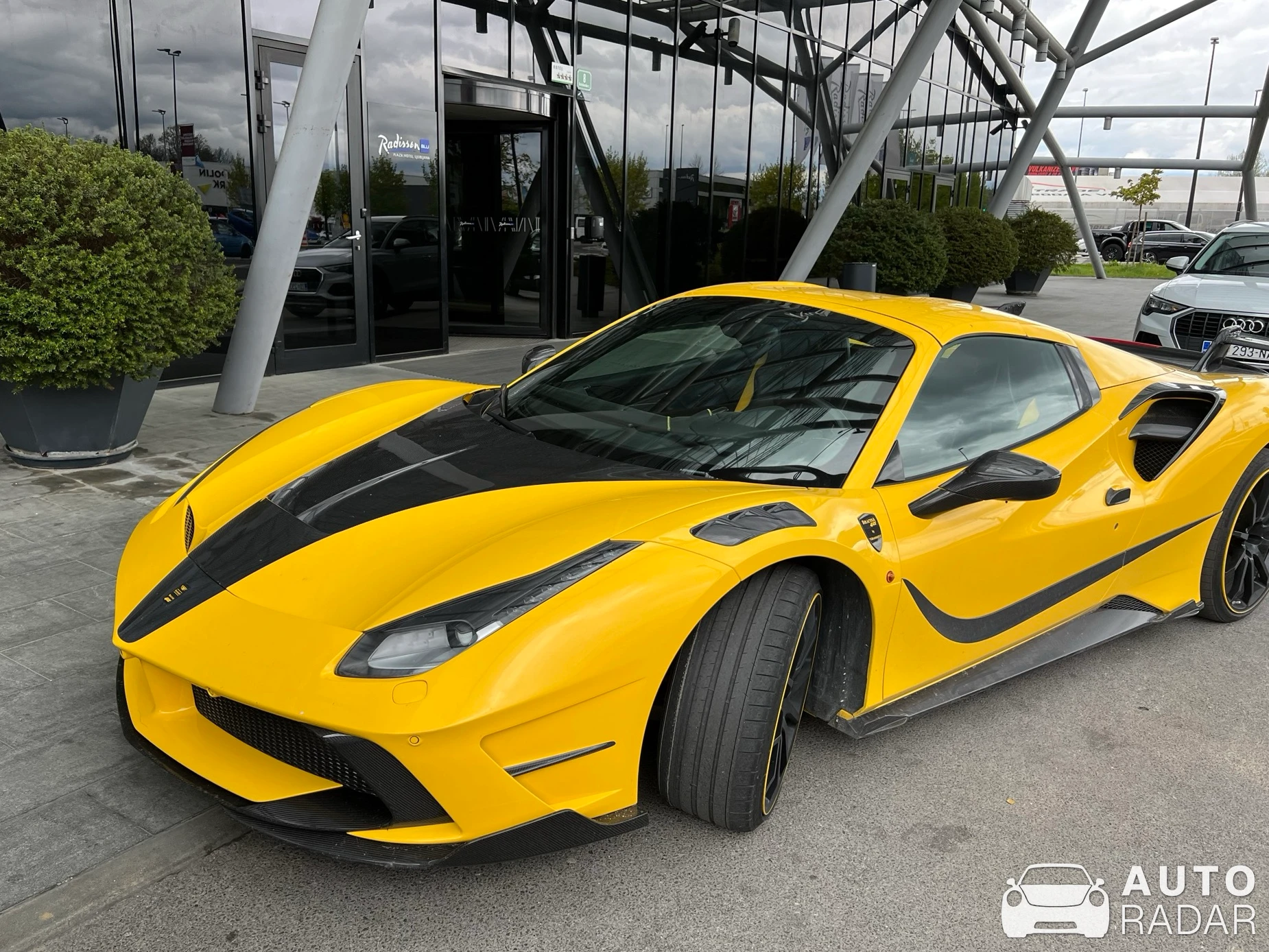 Ferrari 488 GTB Mansory Siracusa 4XX spotted