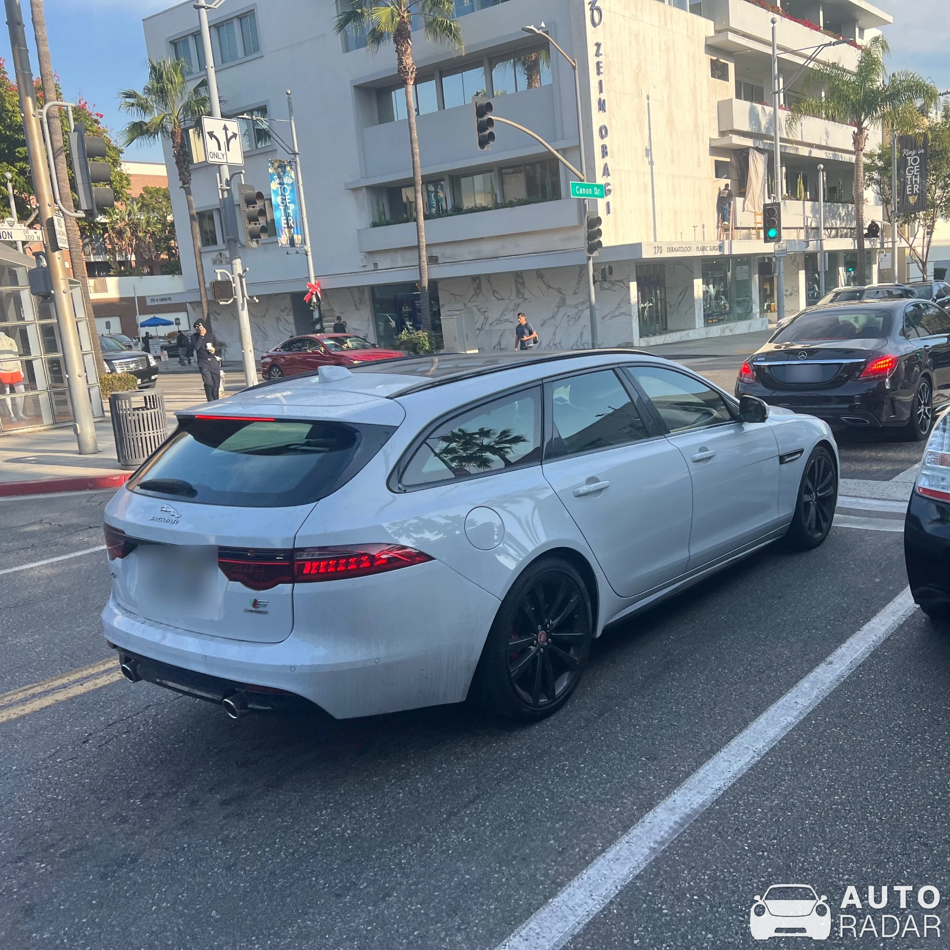 Jaguar XF Sportbrake S spotted in Beverly Hills, United States