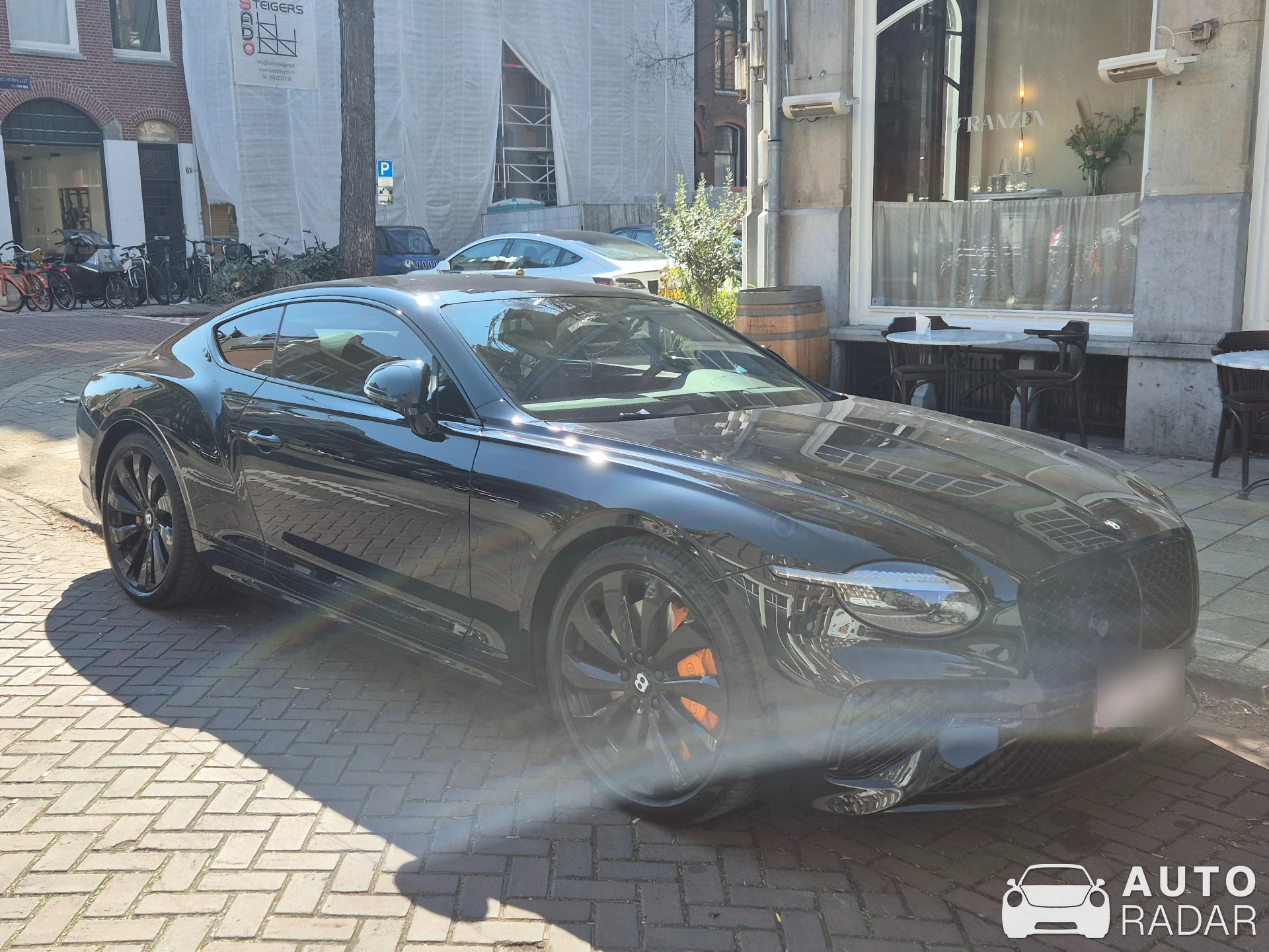 Bentley Continental GT Speed 2025 Black Edition spotted in Amsterdam