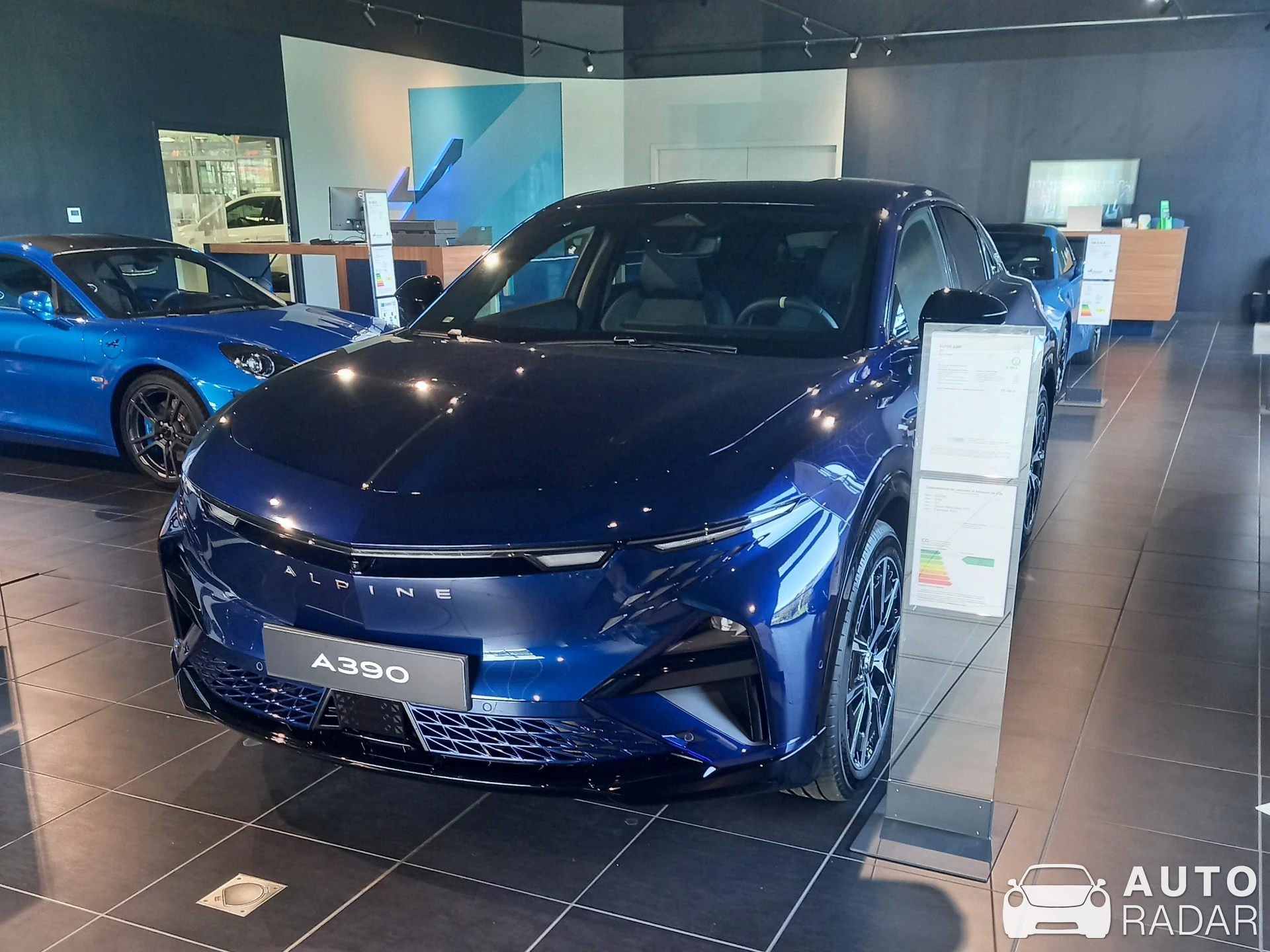 Alpine A390 spotted in Annecy