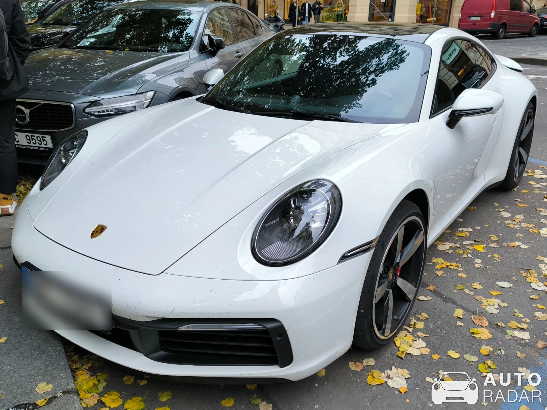 Porsche 992 Carrera 4S MkI spotted in Praha 1, Czechia