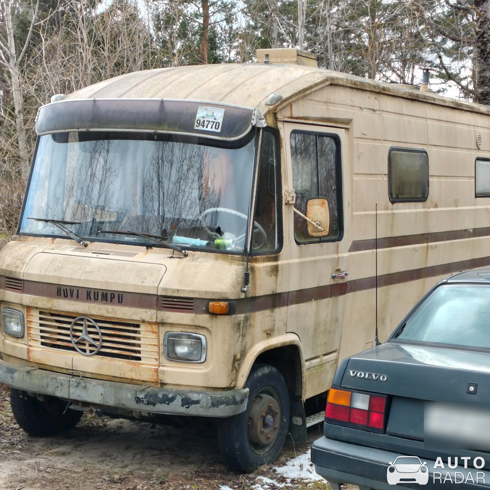 Mercedes-Benz T2 spotted in Rutalahti