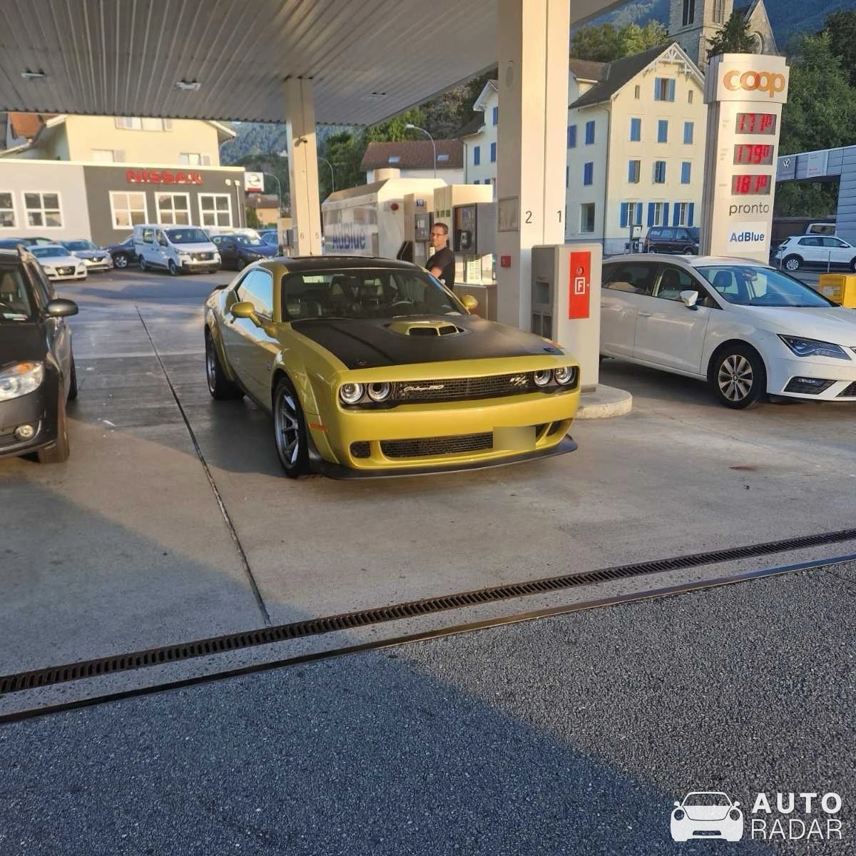 Dodge Challenger R/T Scat Pack Widebody 50th Anniversary spotted in Arth, Switzerland