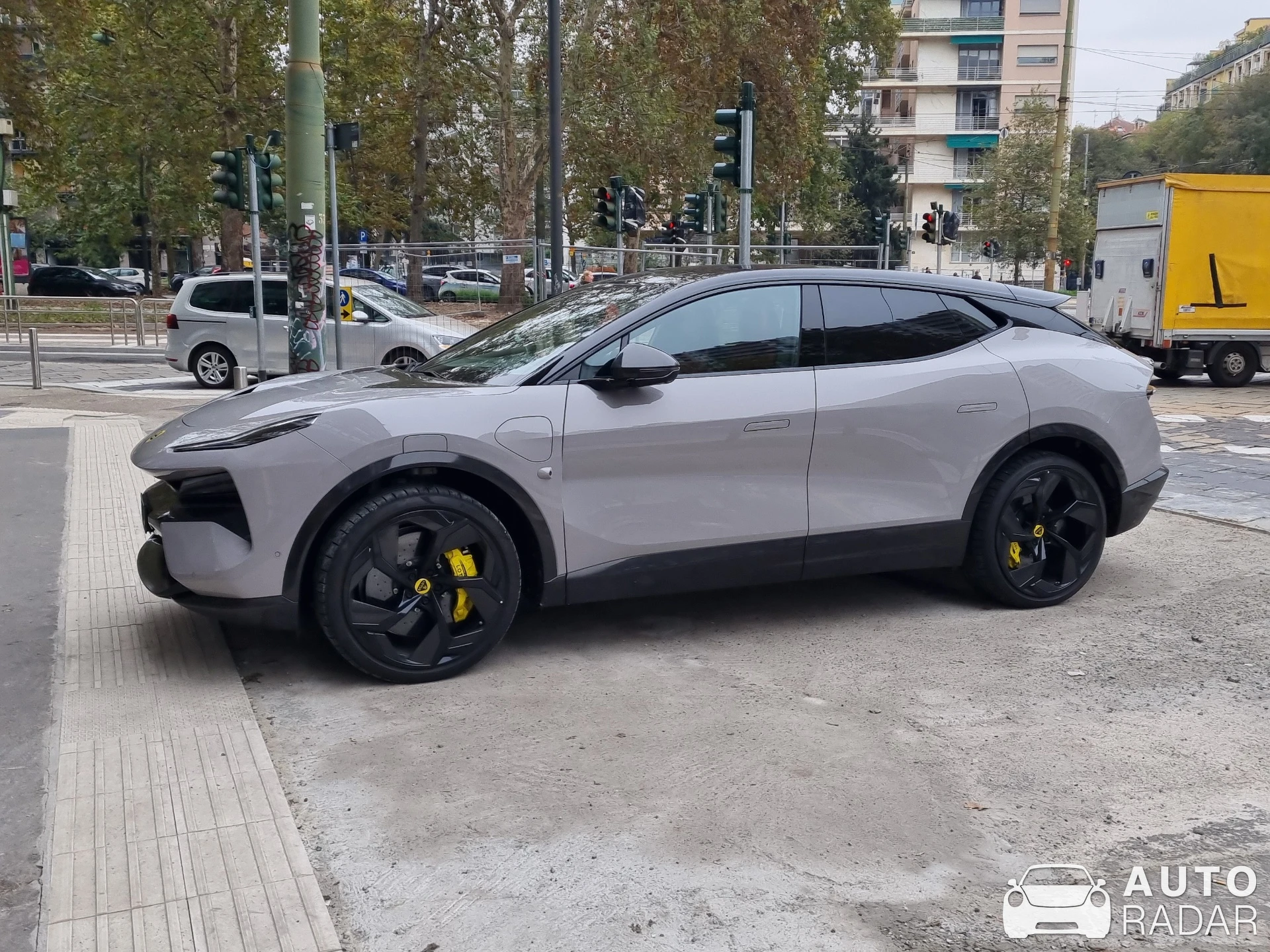 Lotus Eletre spotted in Milano, Italy