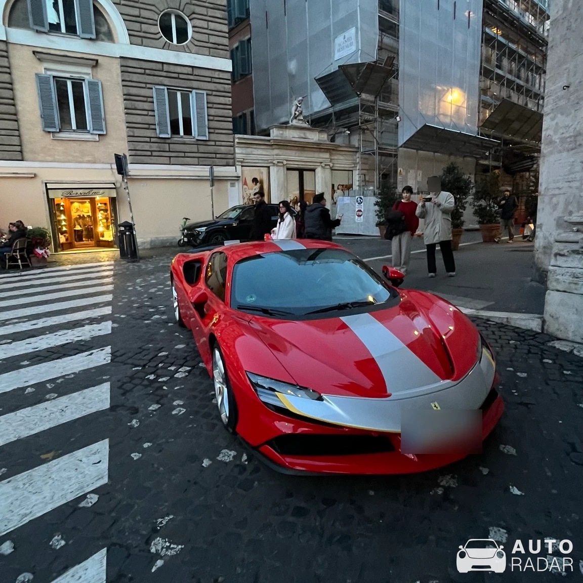 Ferrari SF90 Stradale Assetto Fiorano spotted in Roma, Italia