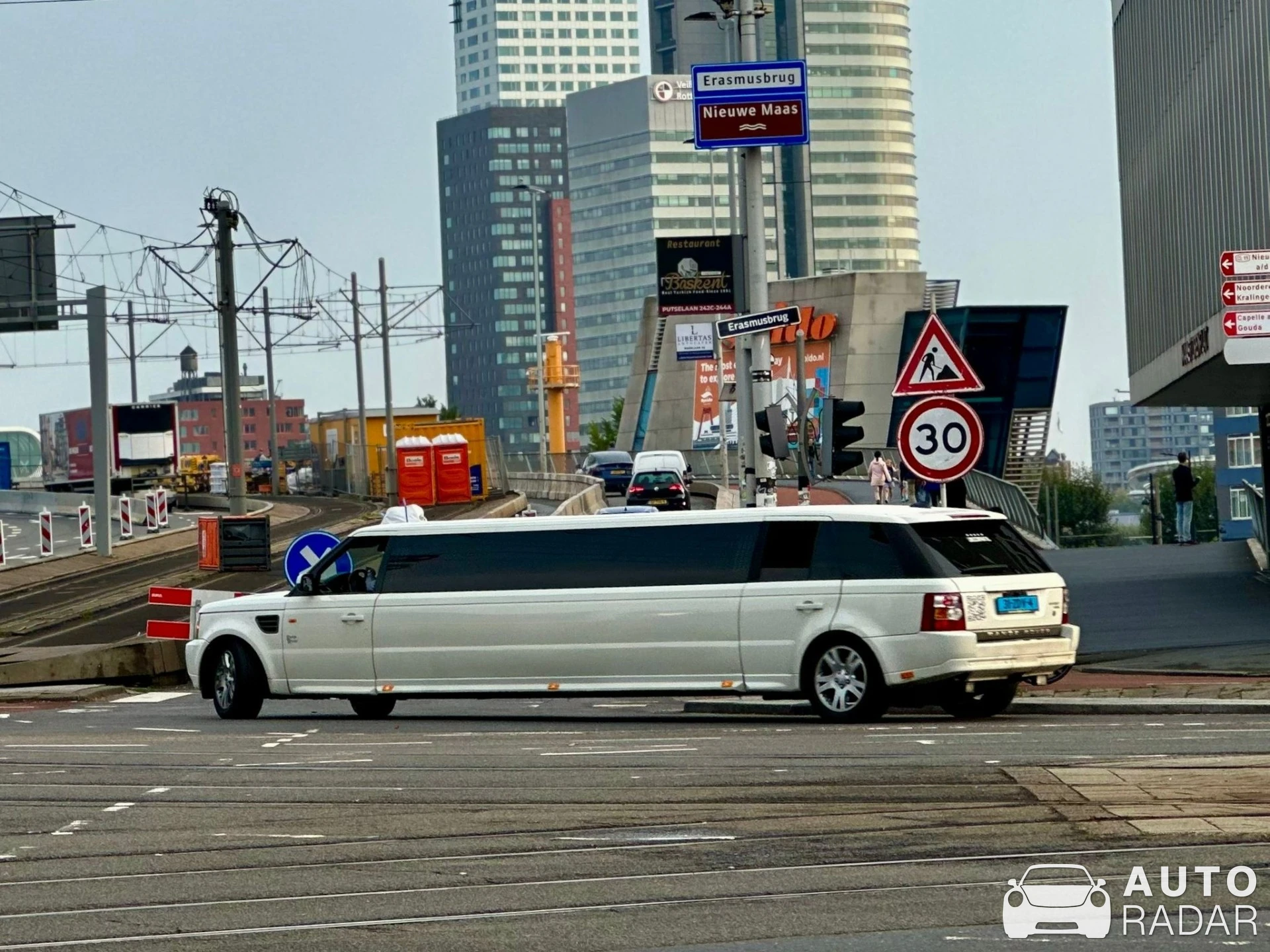 Land Rover Range Rover Limousine spotted in Rotterdam