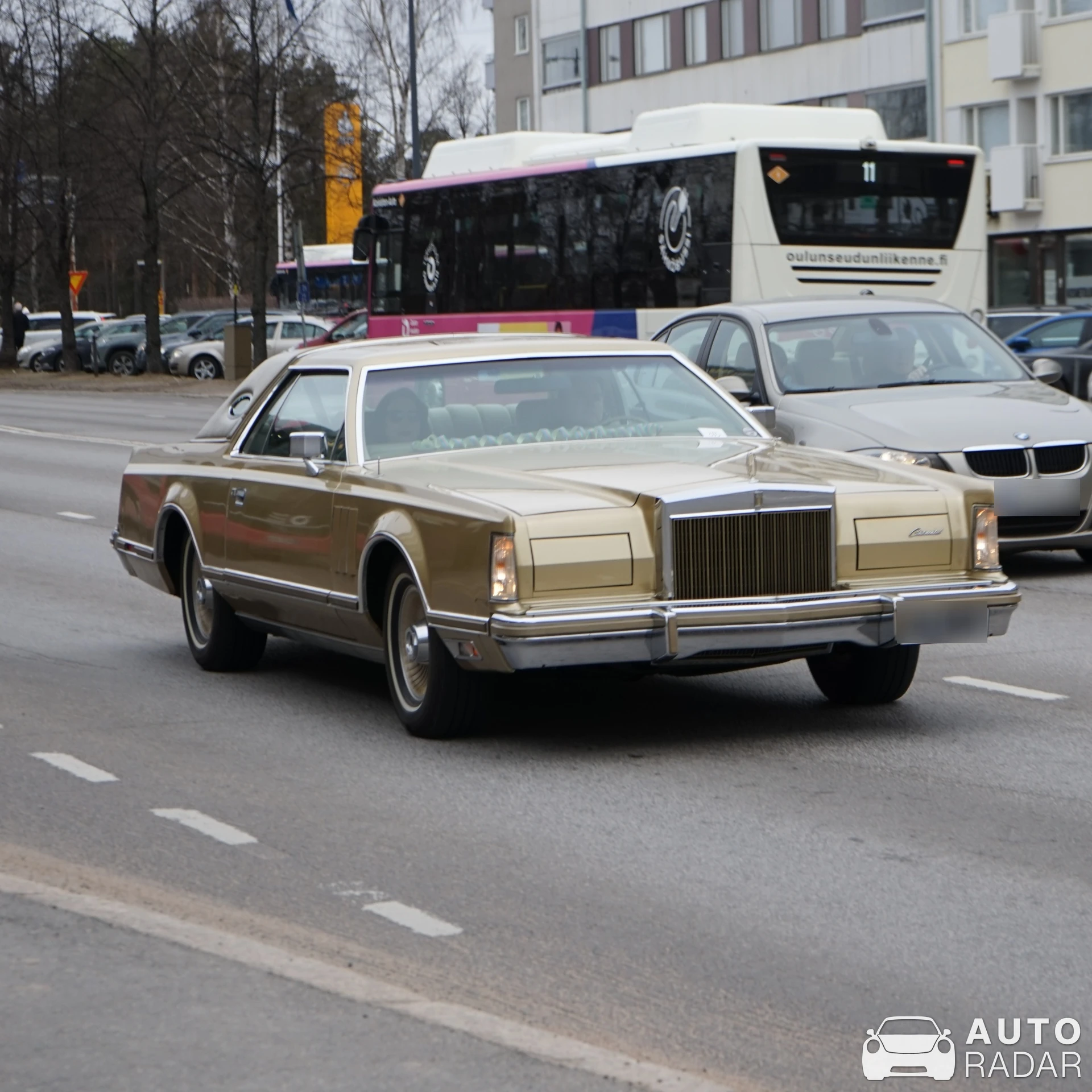 Lincoln Continental Mark V spotted in Oulu, Finland