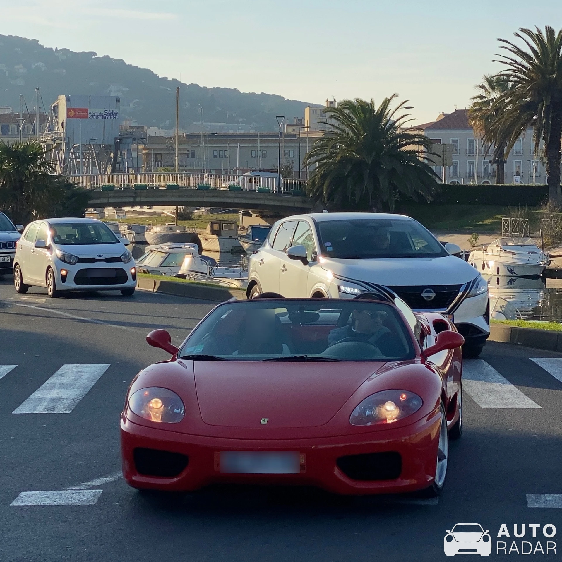 Ferrari 360 Spider spotted in Sète, France