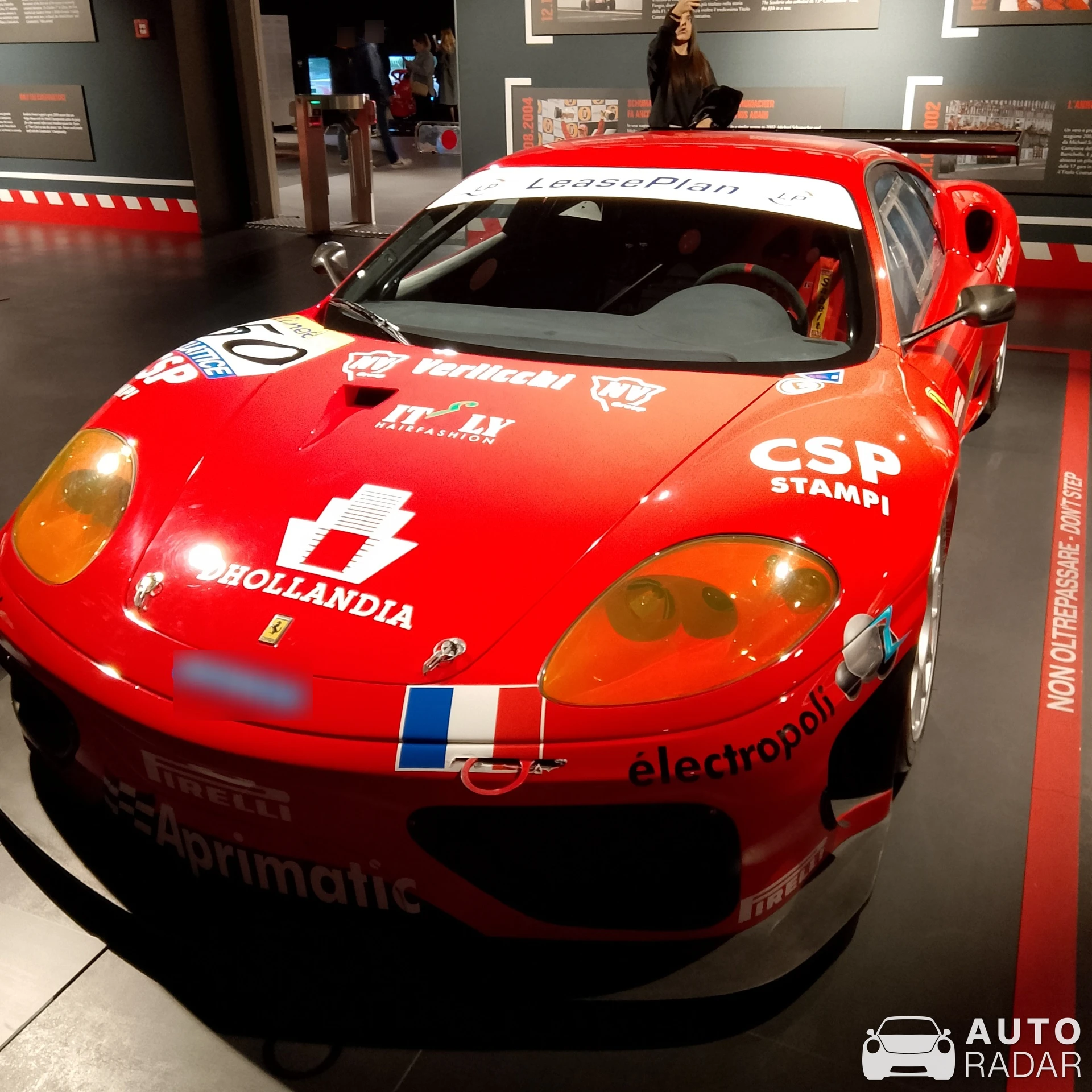 Ferrari 360 GTC spotted in Maranello