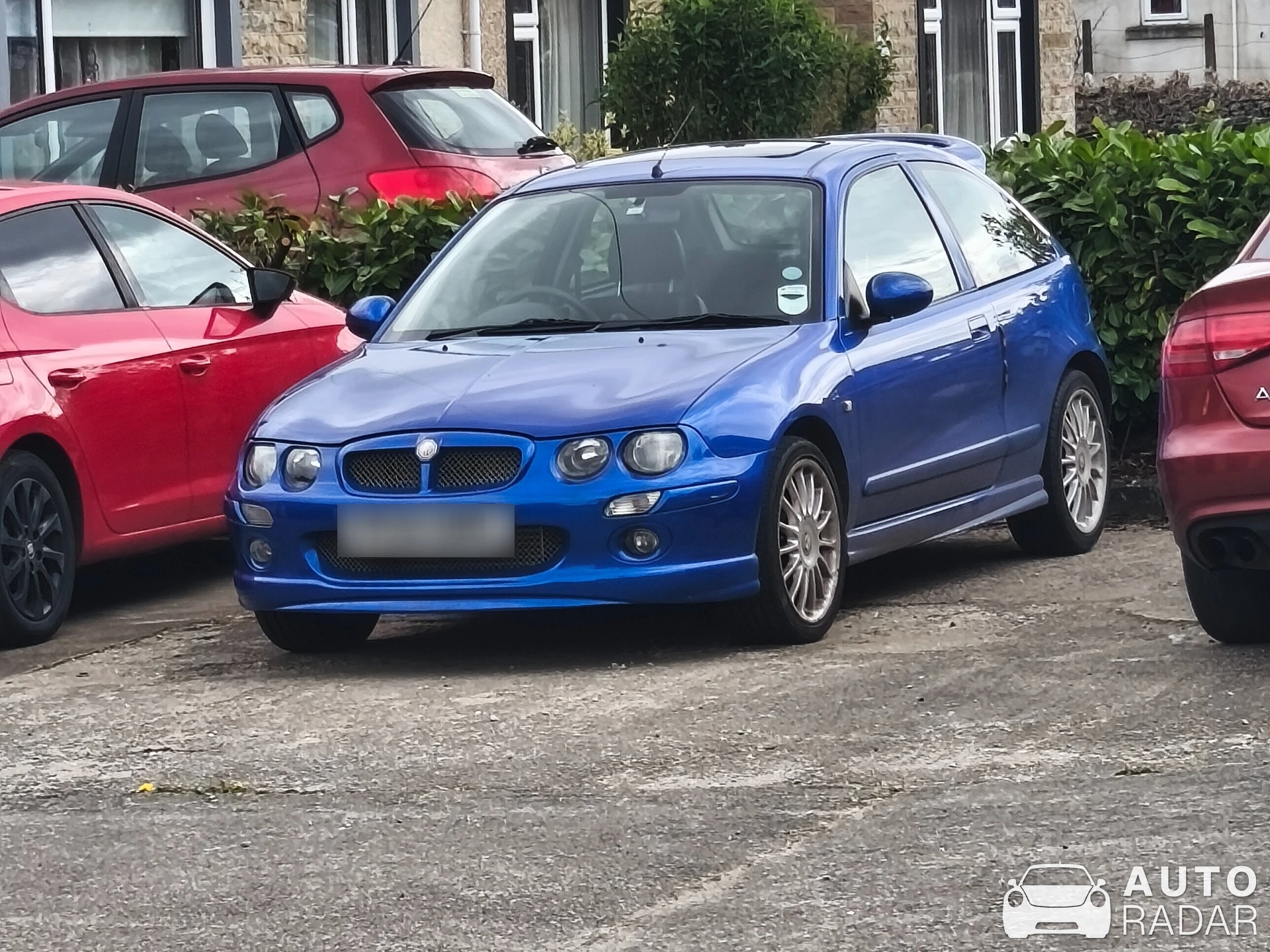 MG ZR spotted in Carnforth
