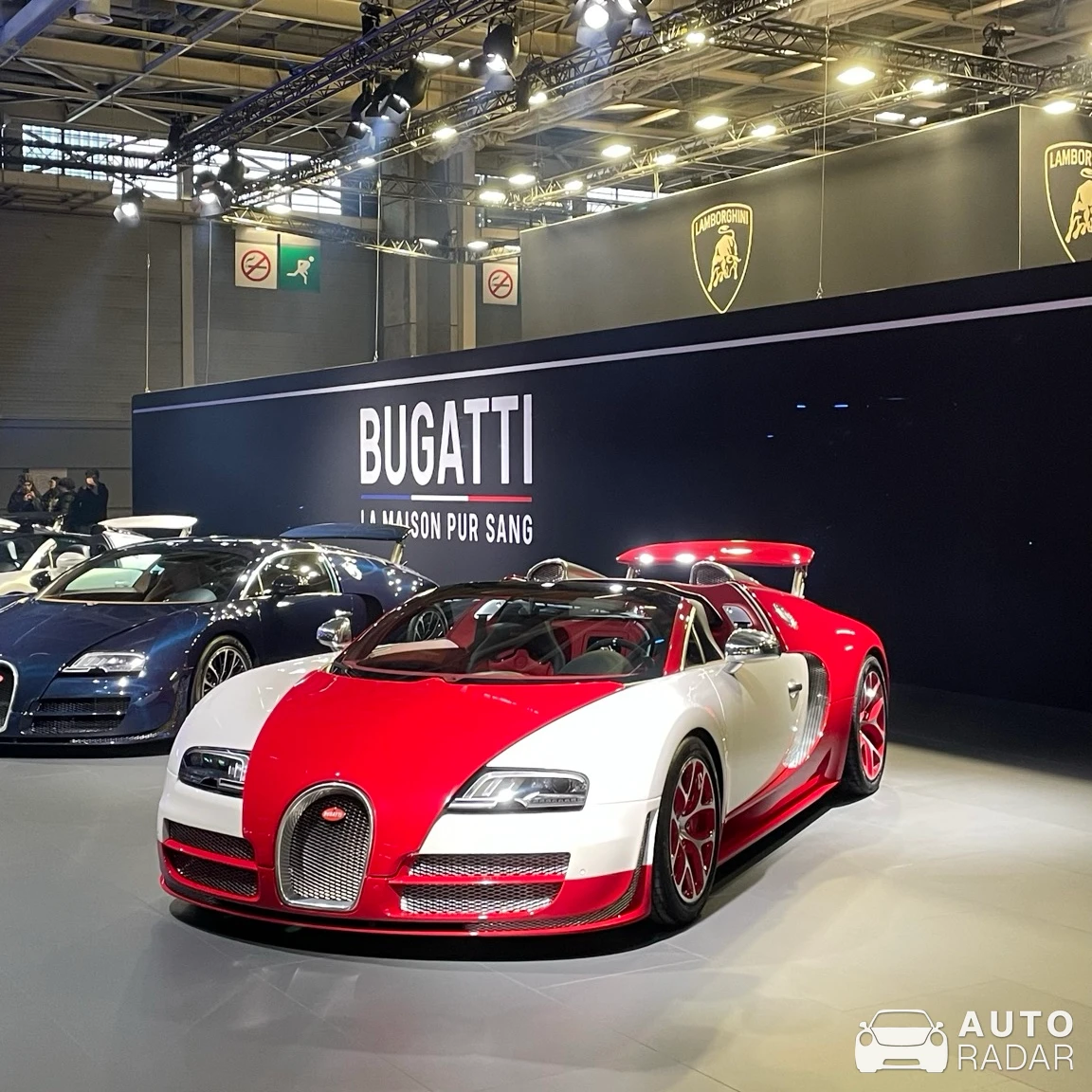 Bugatti Veyron 16.4 Grand Sport Vitesse spotted in Paris, France