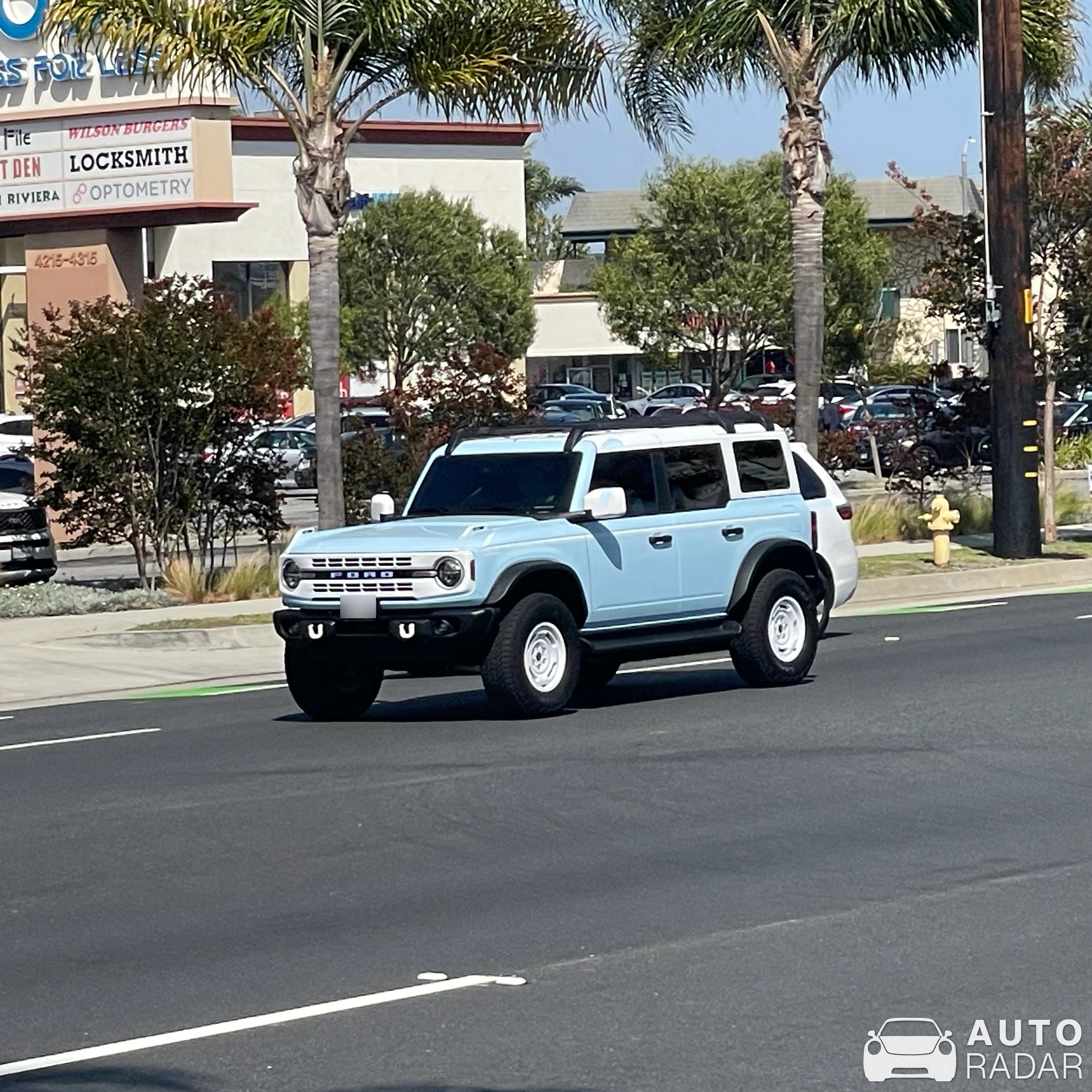 Ford Bronco Heritage Edition spotted in Torrance