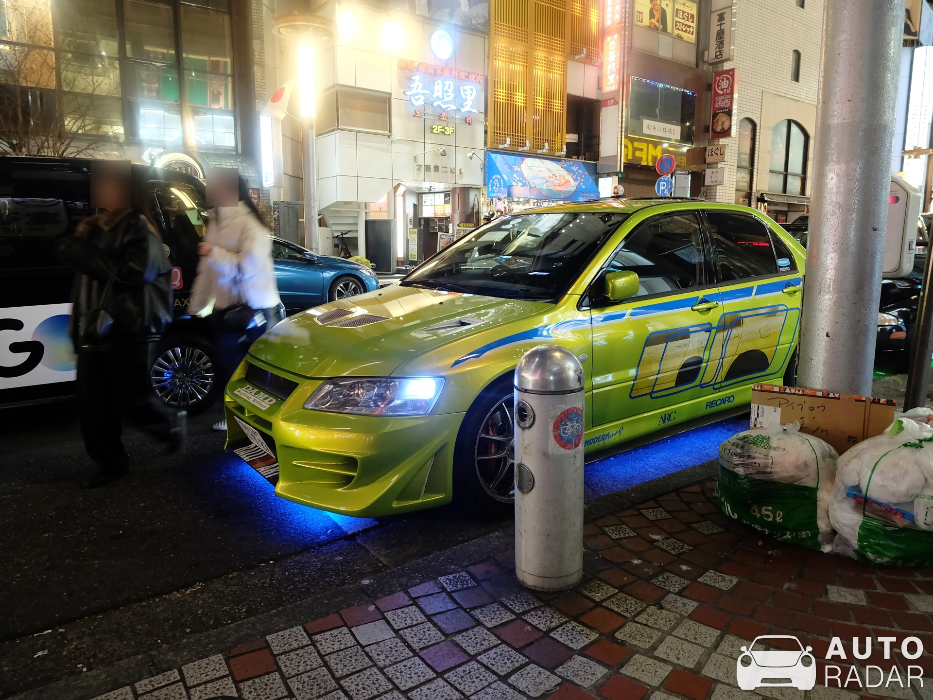 Mitsubishi Lancer Evolution VII spotted in , Japan