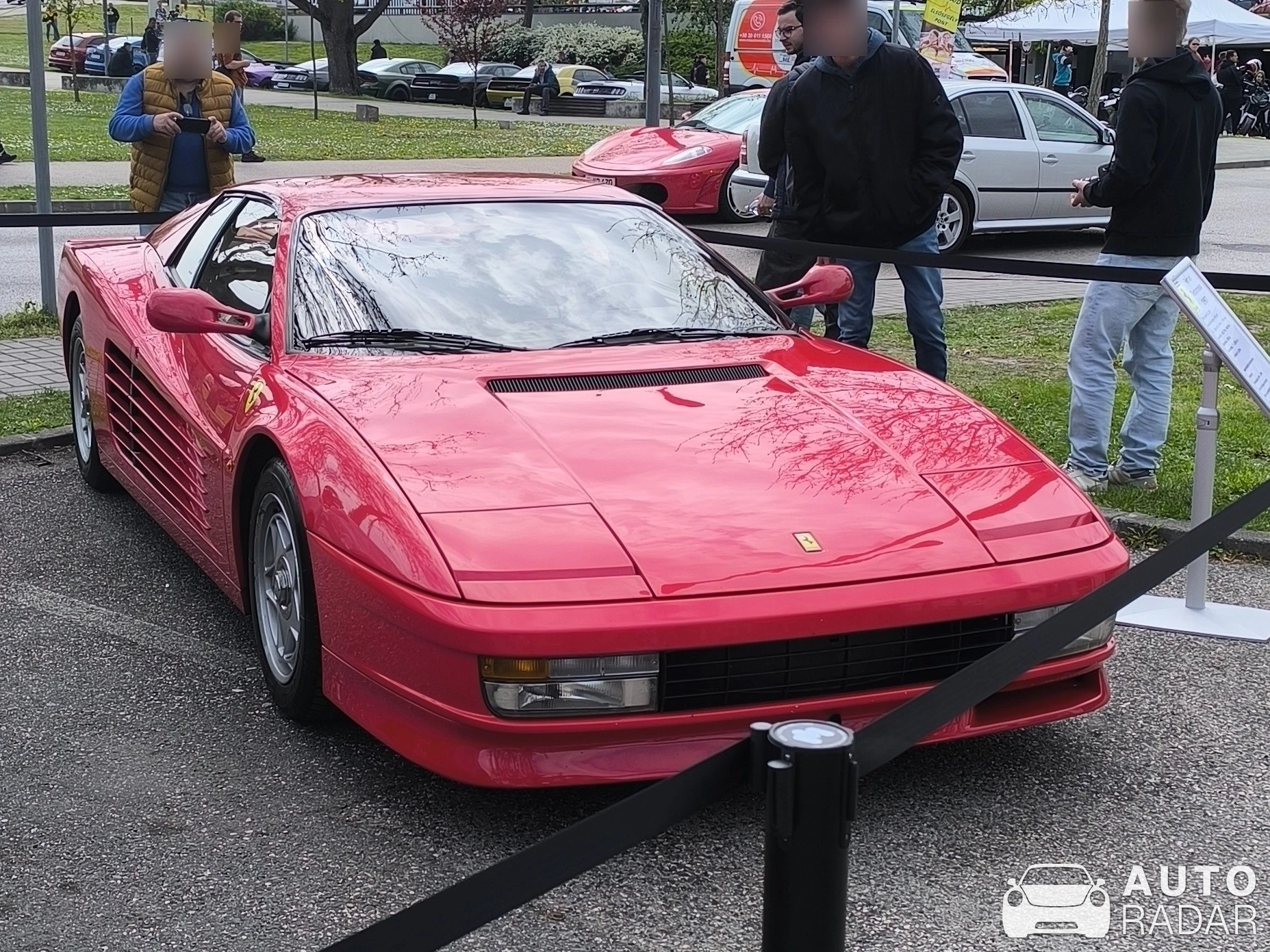Ferrari Testarossa spotted in Győr