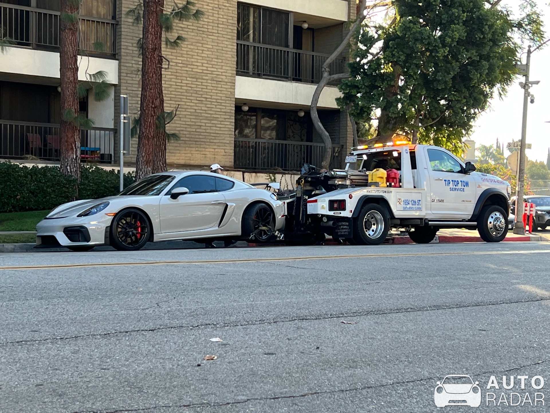 Porsche 718 Cayman GT4 spotted in Beverly Hills, United States