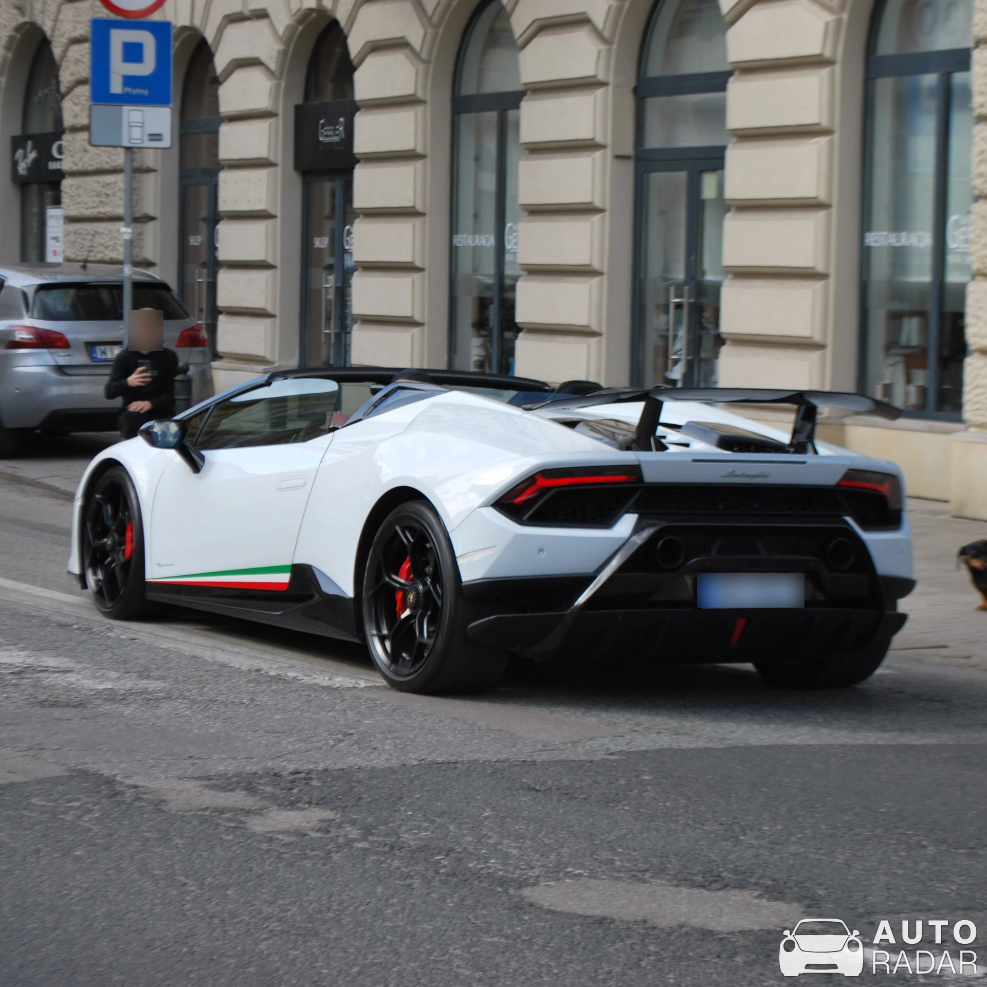 Lamborghini Huracán LP640-4 Performante Spyder spotted in Warszawa, Poland