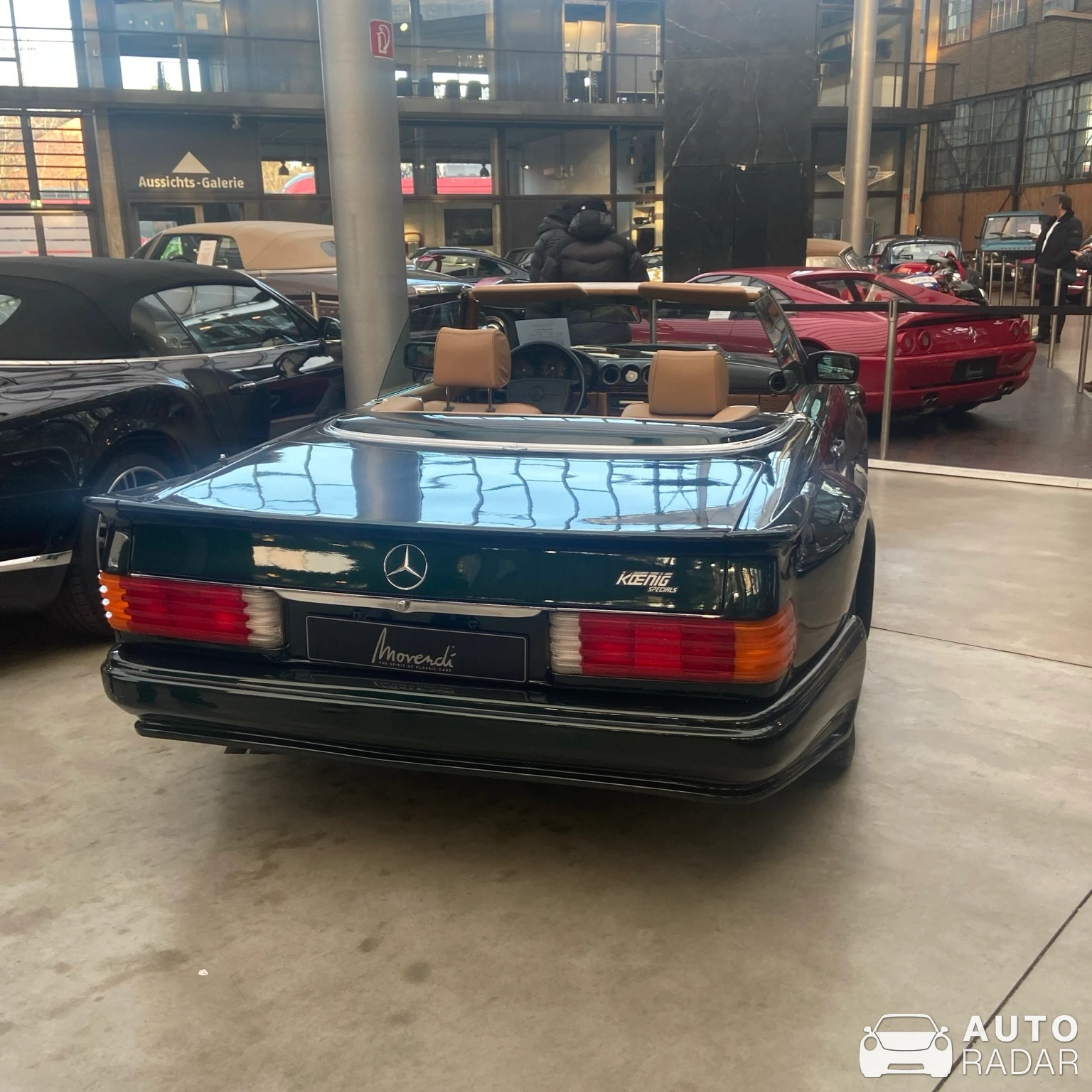 Mercedes-Benz 560 SL Koenig Specials spotted in Düsseldorf, Deutschland